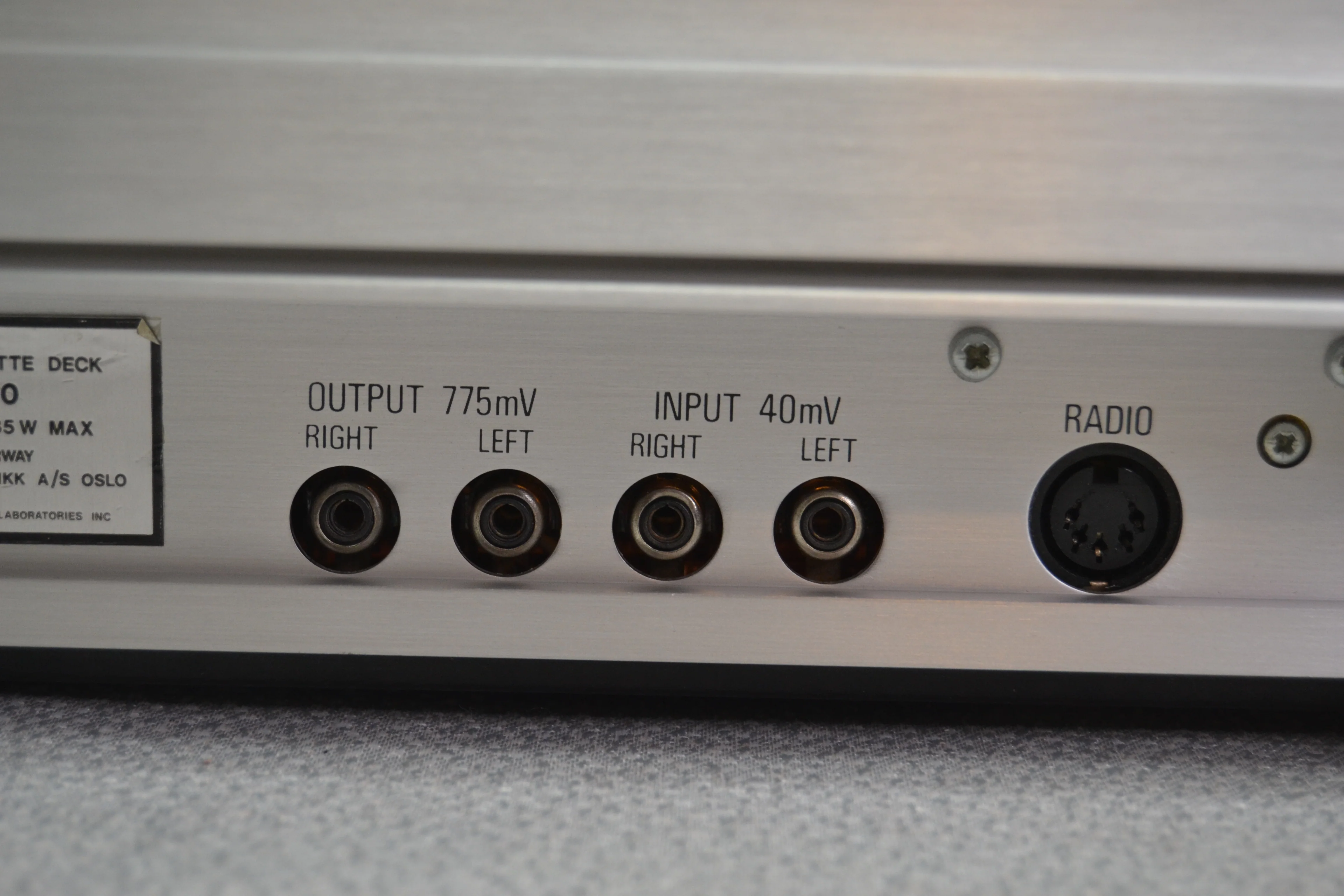 Tandberg TCD-310 Single Cassette Deck * Fully Serviced * - Image 11
