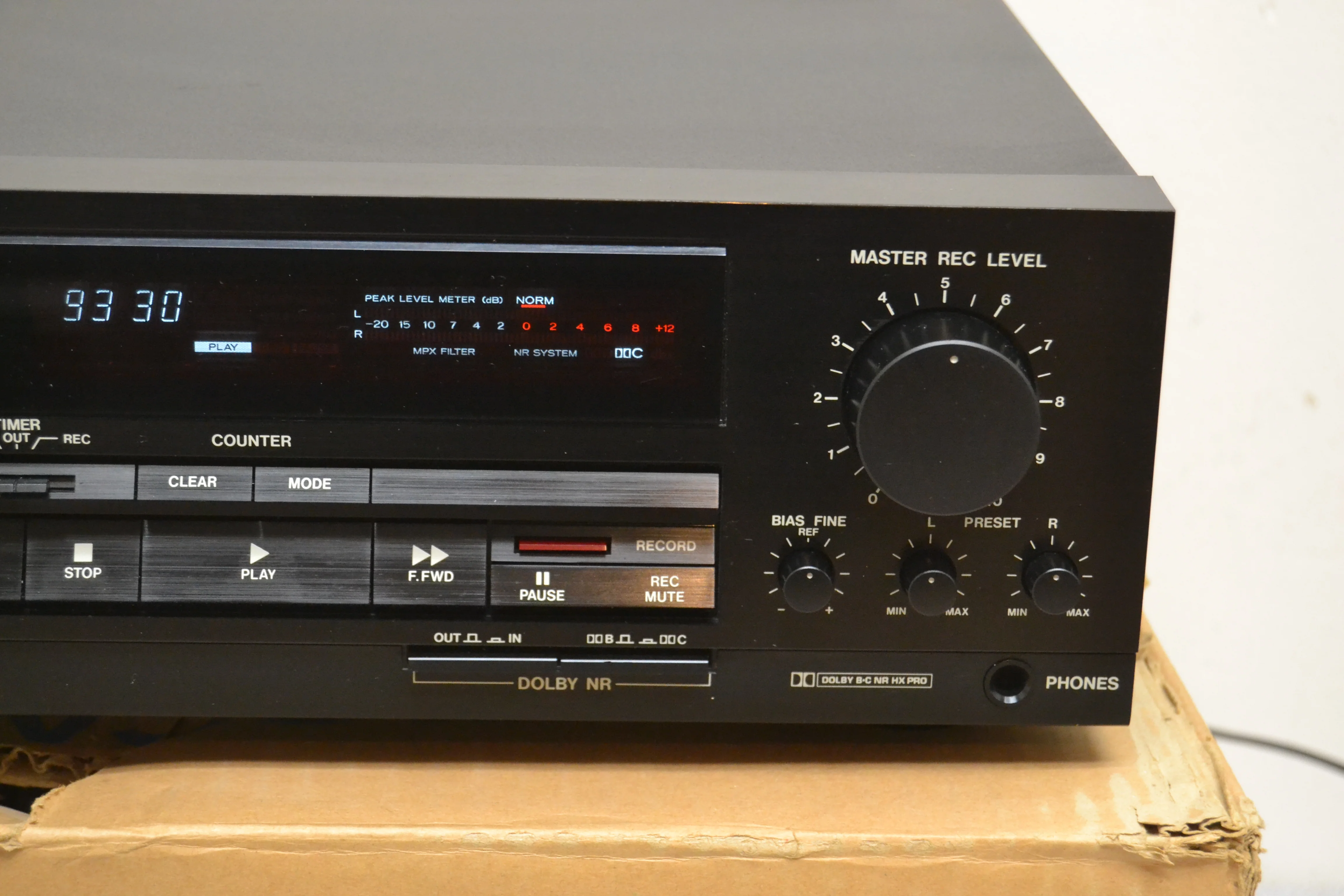 Tascam 102 Single Cassette Deck * Box * Manual - Image 5