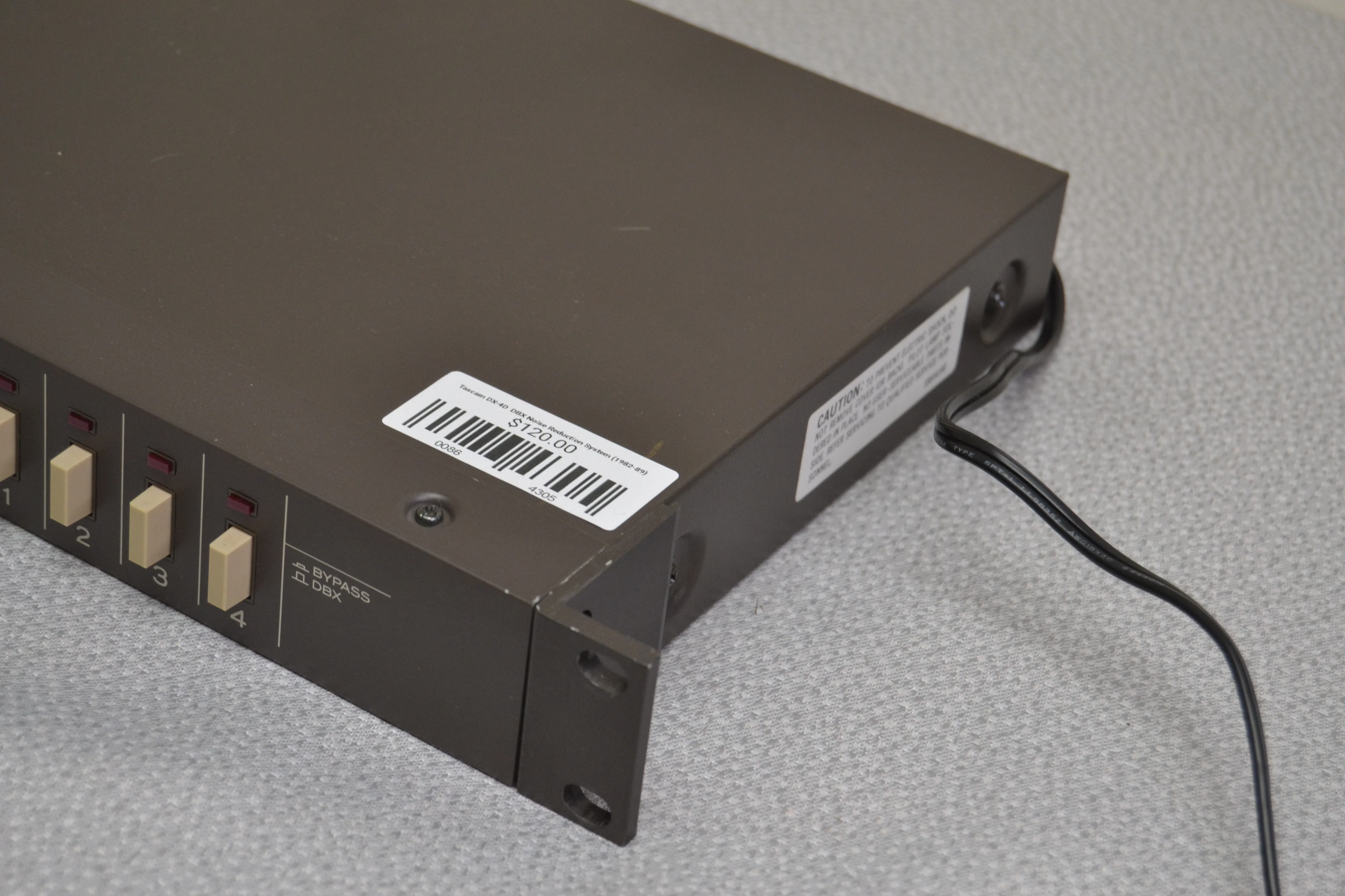 Tascam DX-4D DBX Noise Reduction System (1982-89) - Image 6