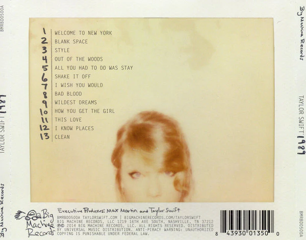 Taylor Swift - 1989 (CD, Album, Sli) (Near Mint (NM or M-)) - Image 5
