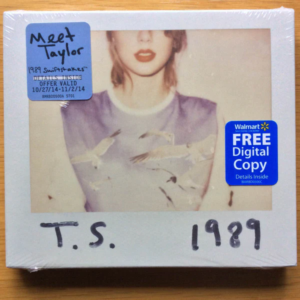 Taylor Swift - 1989 (CD, Album, Wal) (Very Good Plus (VG+))