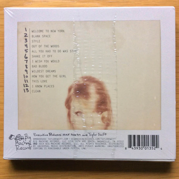 Taylor Swift - 1989 (CD, Album, Wal) (Very Good Plus (VG+)) - Image 2