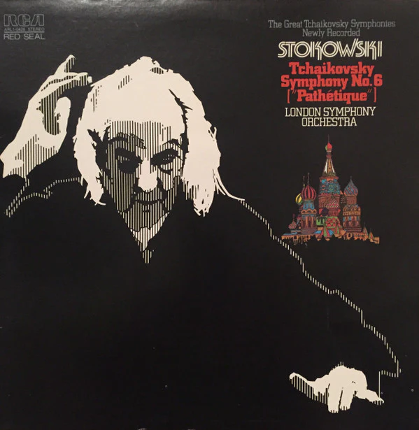 Pyotr Ilyich Tchaikovsky, Leopold Stokowski, London Symphony Orchestra - Symphony No. 6 ["Pathetique"] (LP) (Near Mint (NM or M-))