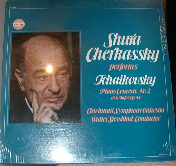 Pyotr Ilyich Tchaikovsky, Walter Susskind, Cincinnati Symphony Orchestra, Shura Cherkassky - Piano Concerto No. 2 In G Major, Op. 44 (LP) (Near Mint (NM or M-))