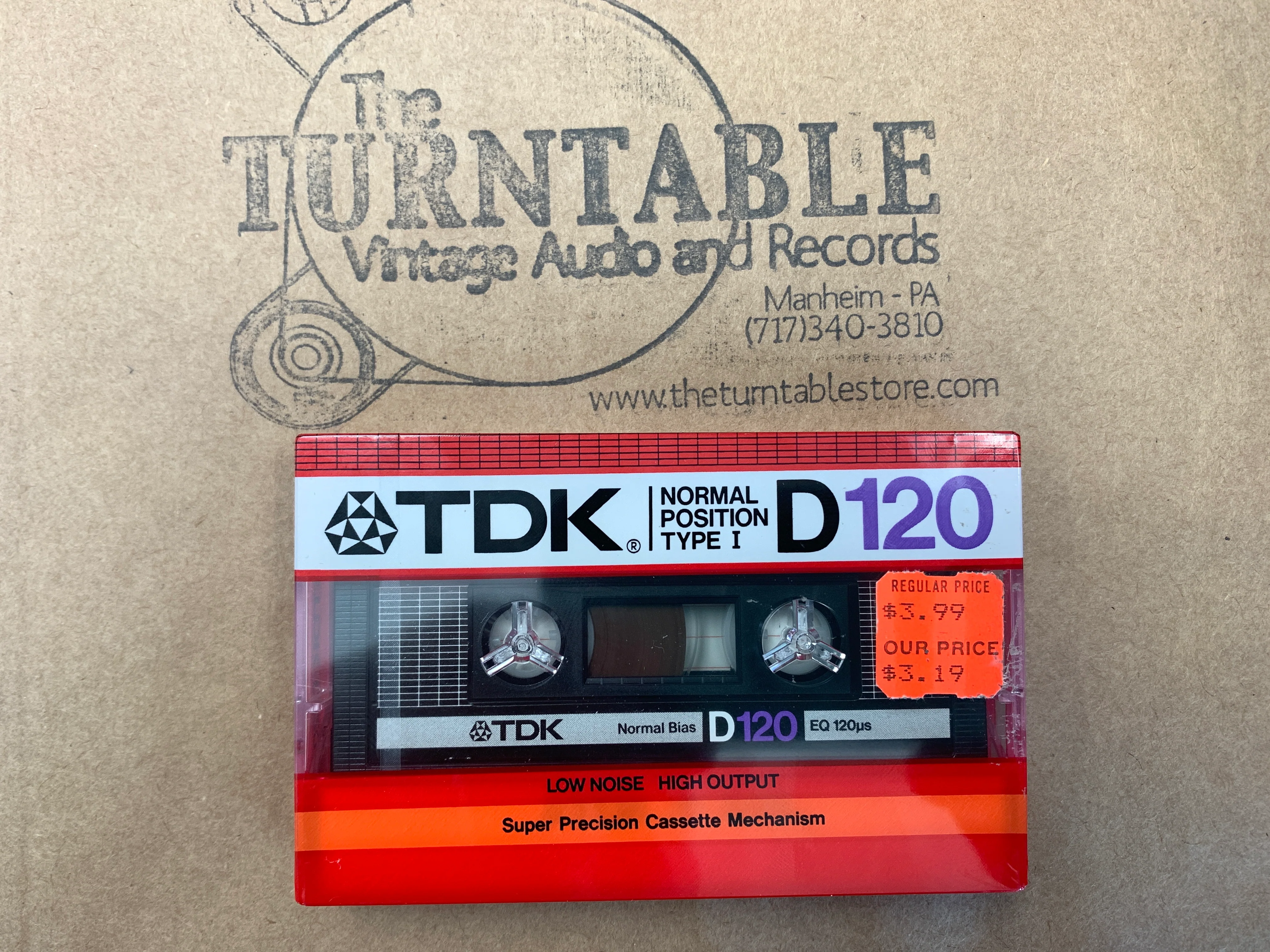 1985 TDK D 120 Type 1 Blank Cassette 120 mins - Image 5