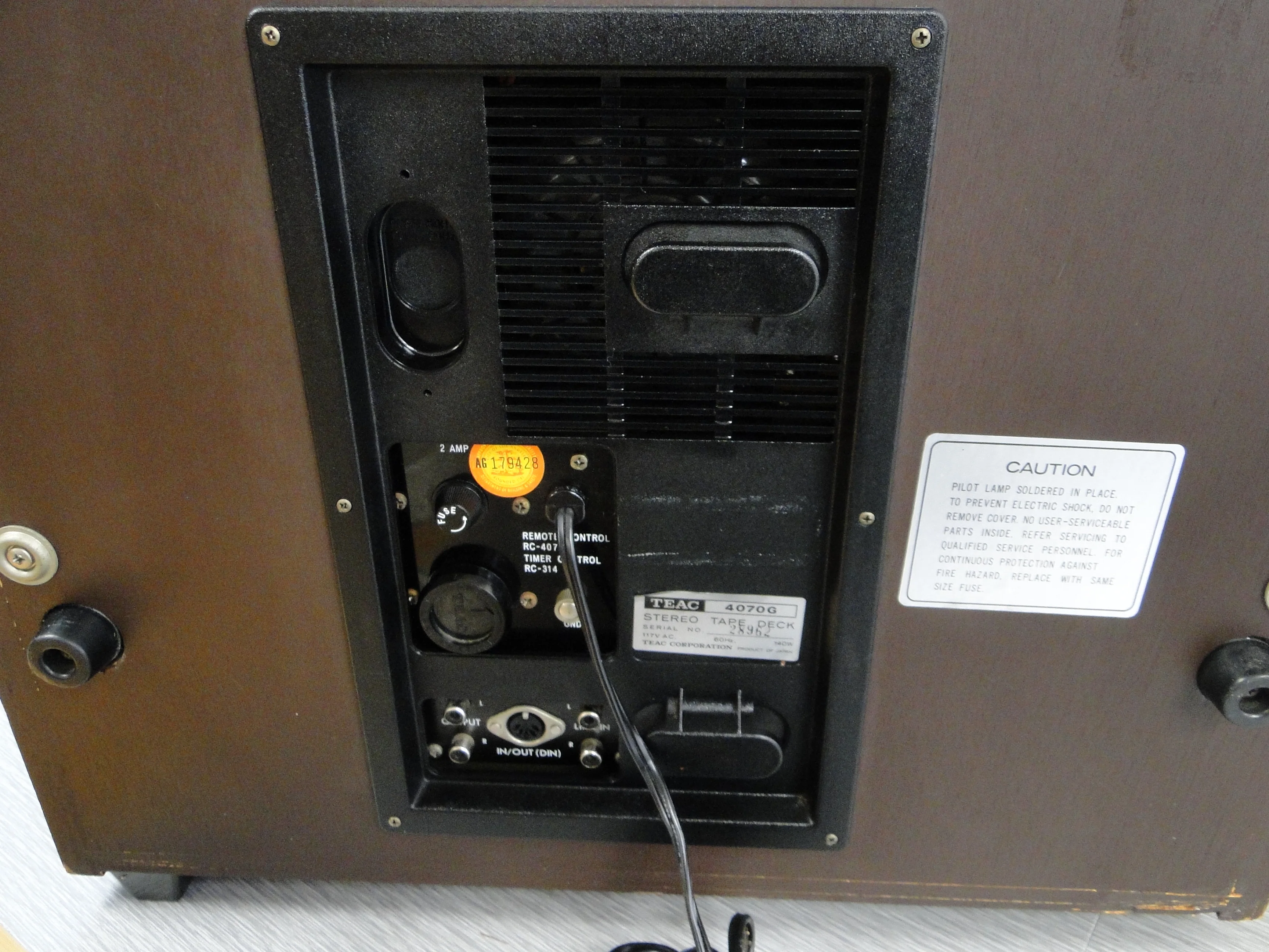 Teac 4070G Reel to Reel Recorder - Image 12
