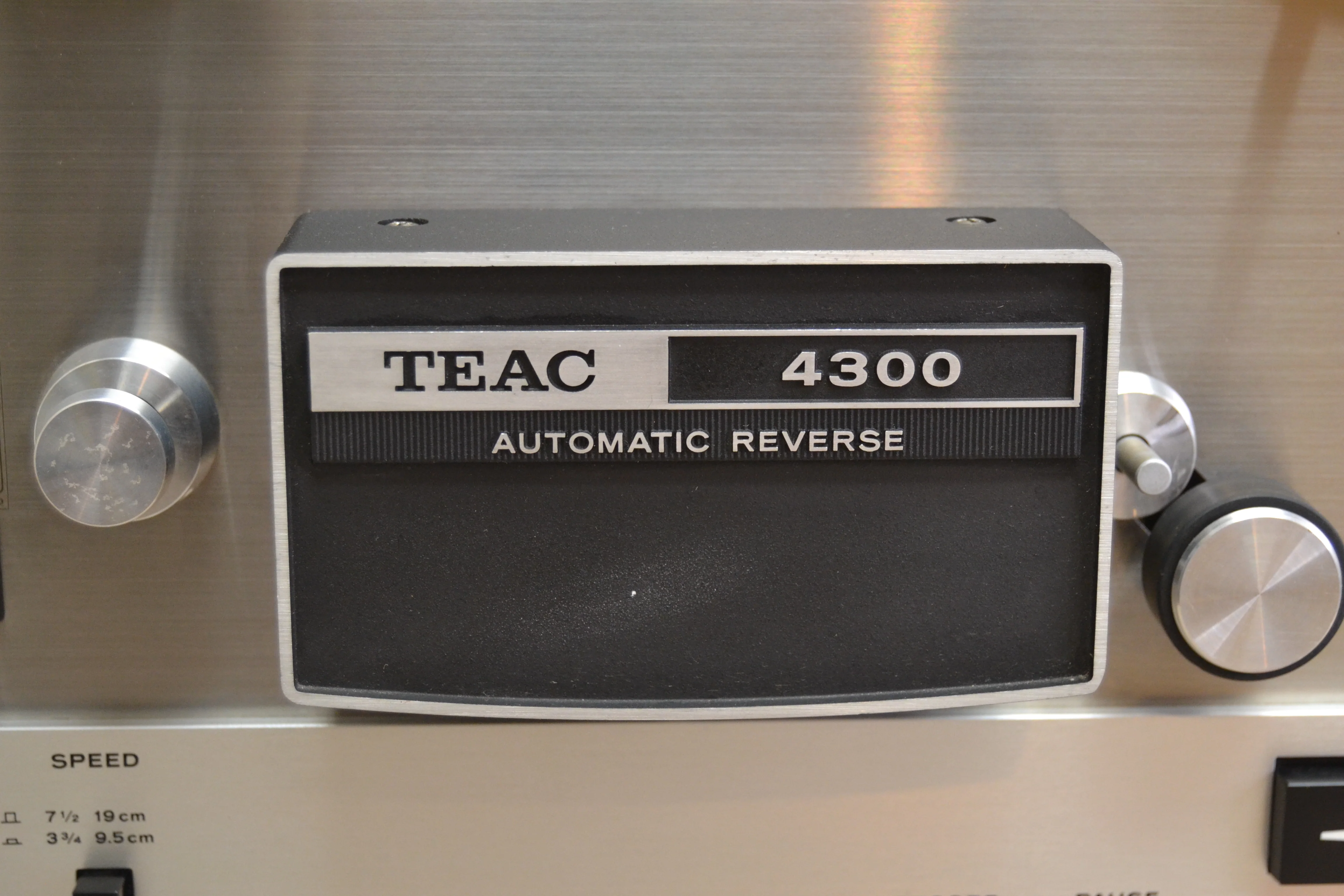 Teac 4300 ( aka A-4300 ) Reel to Reel Tape Recorder * AutoReverse * Fully Serviced * New Belts - Image 5