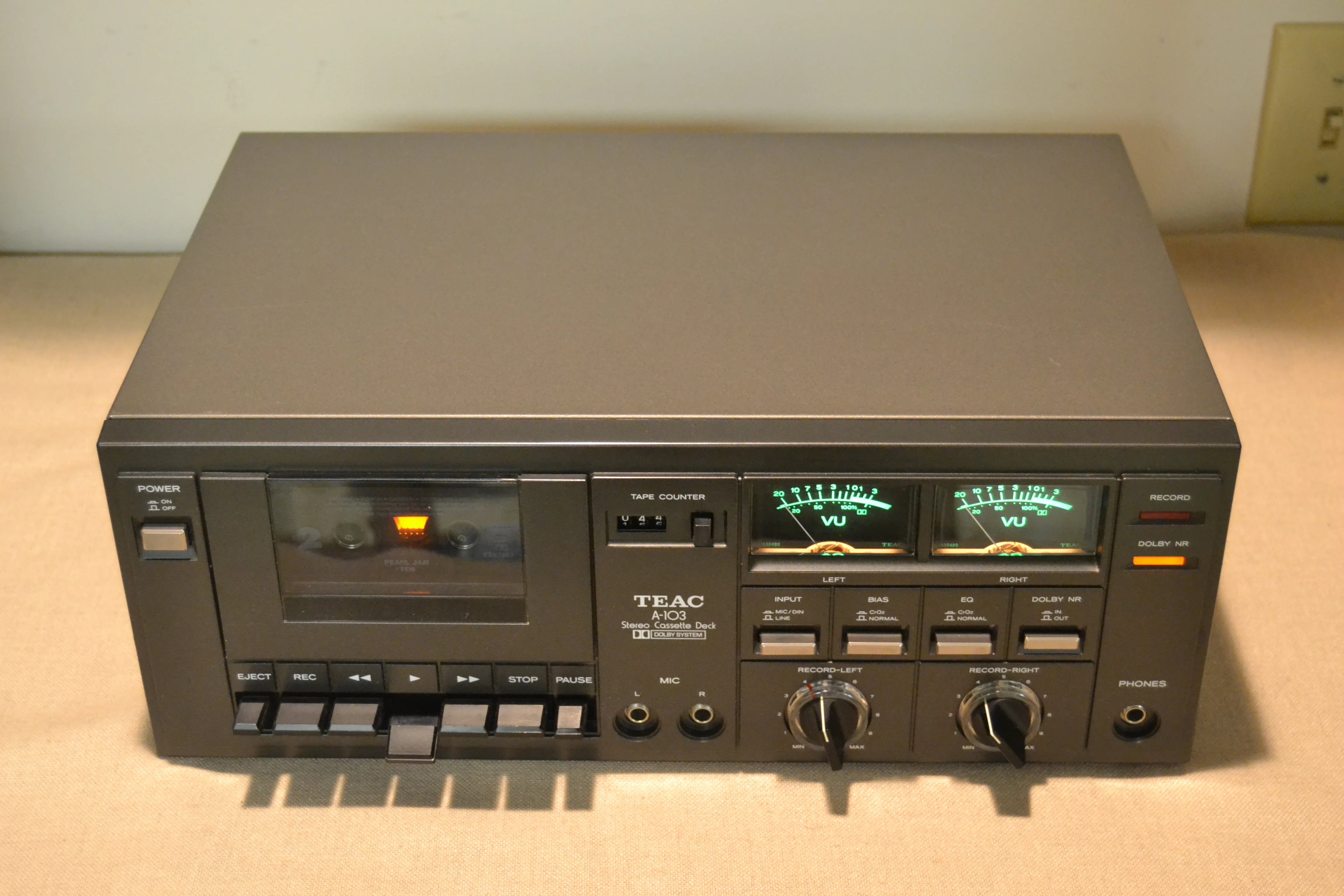 Teac A-103 Single Cassette Deck * Fully Serviced * New Belts - Image 6