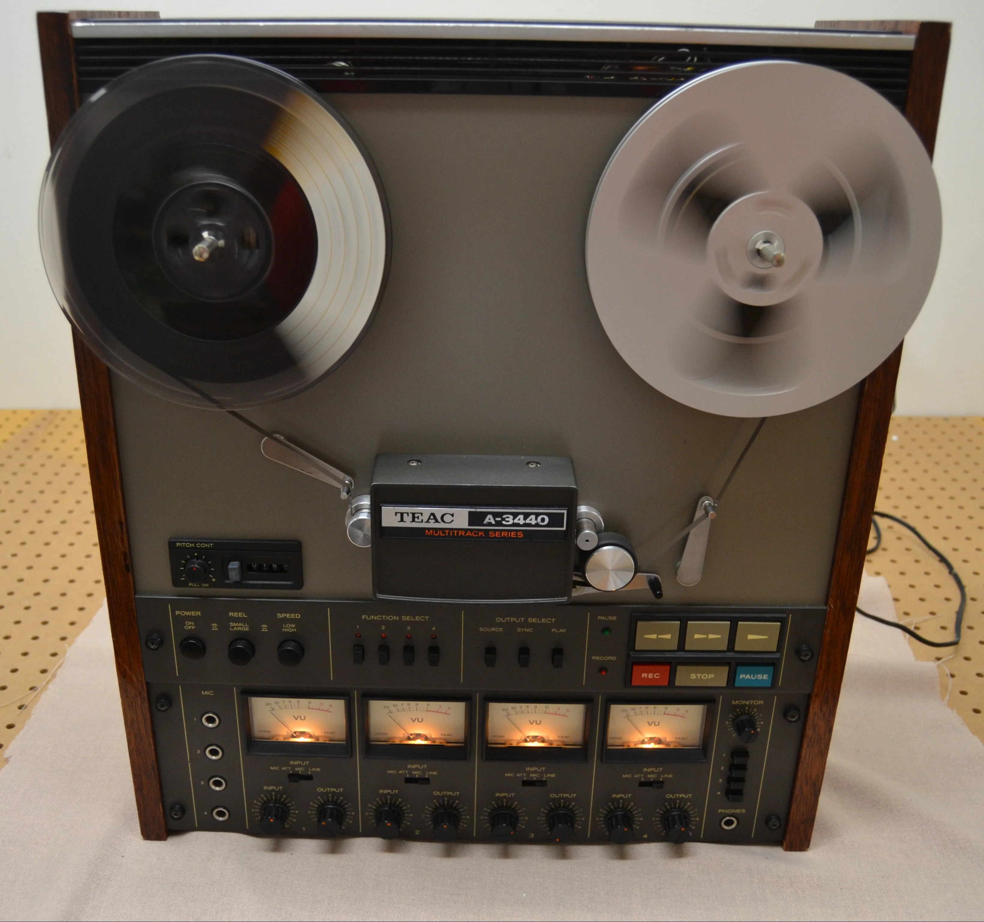 Teac A-3440 Multitrack Recorder * 10inch reels * Fully Serviced * new Belts