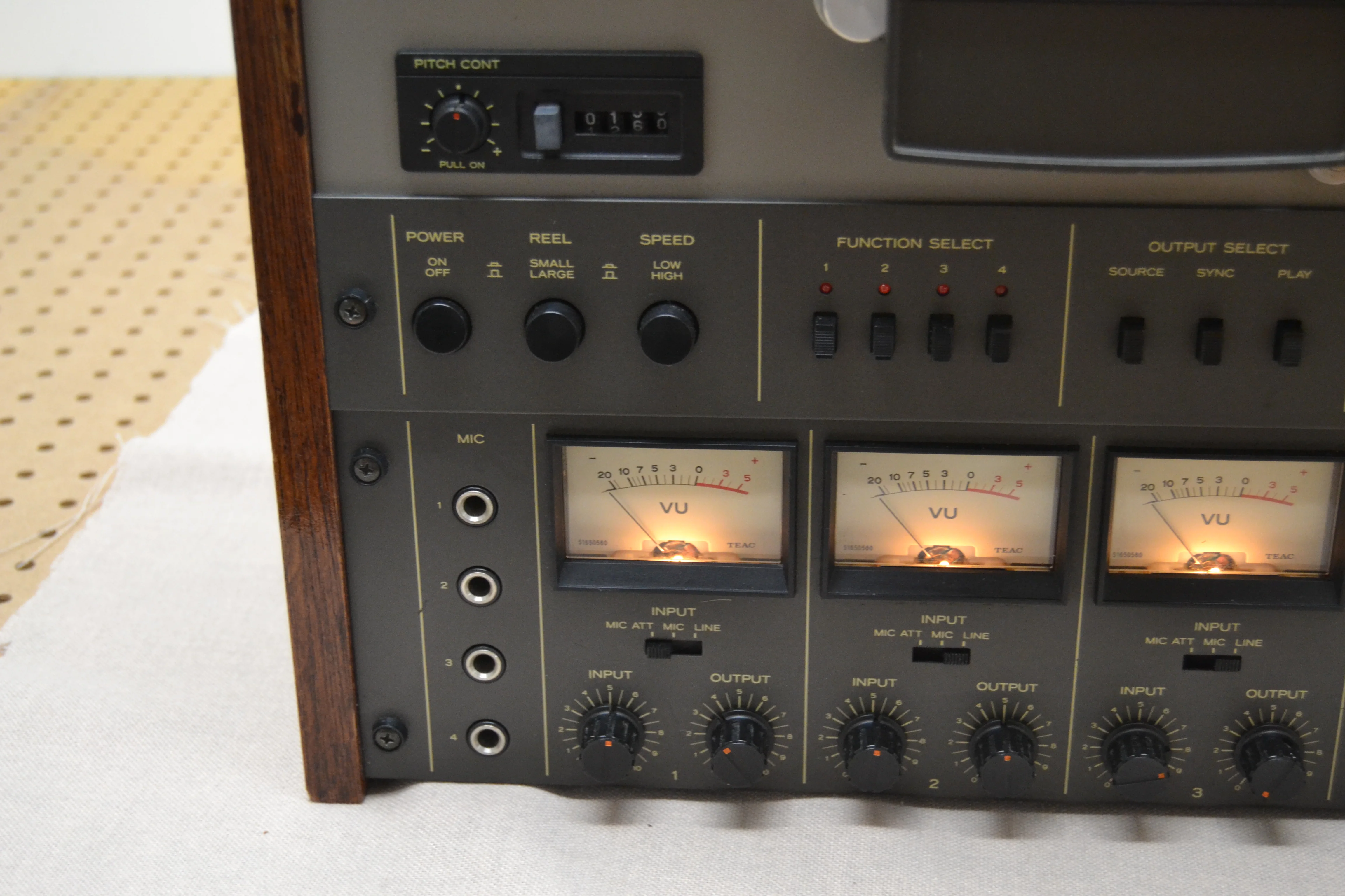 Teac A-3440 Multitrack Recorder * 10inch reels * Fully Serviced * new Belts - Image 6