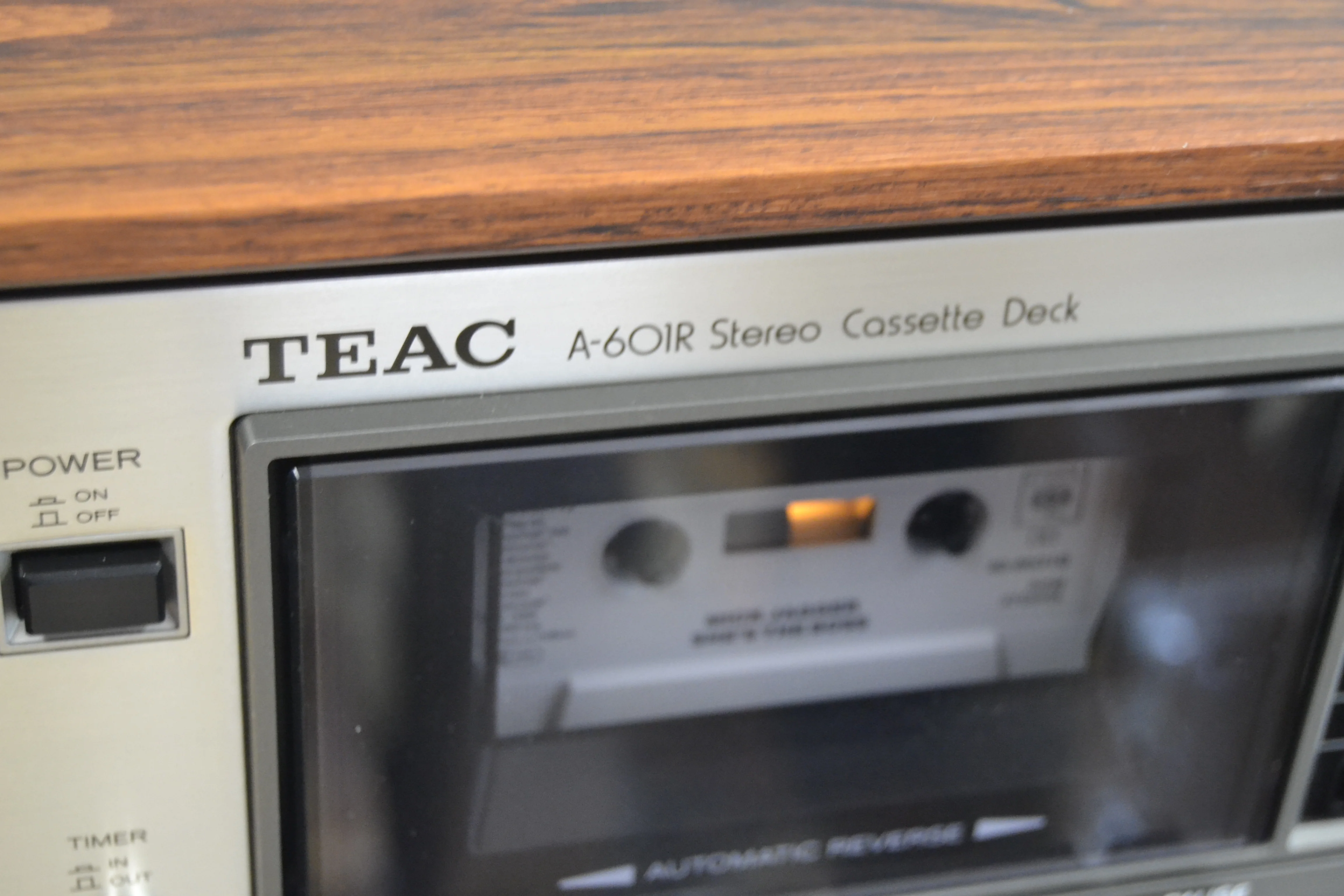 Teac A-601R Single Cassette Deck = Fully Serviced - Image 11