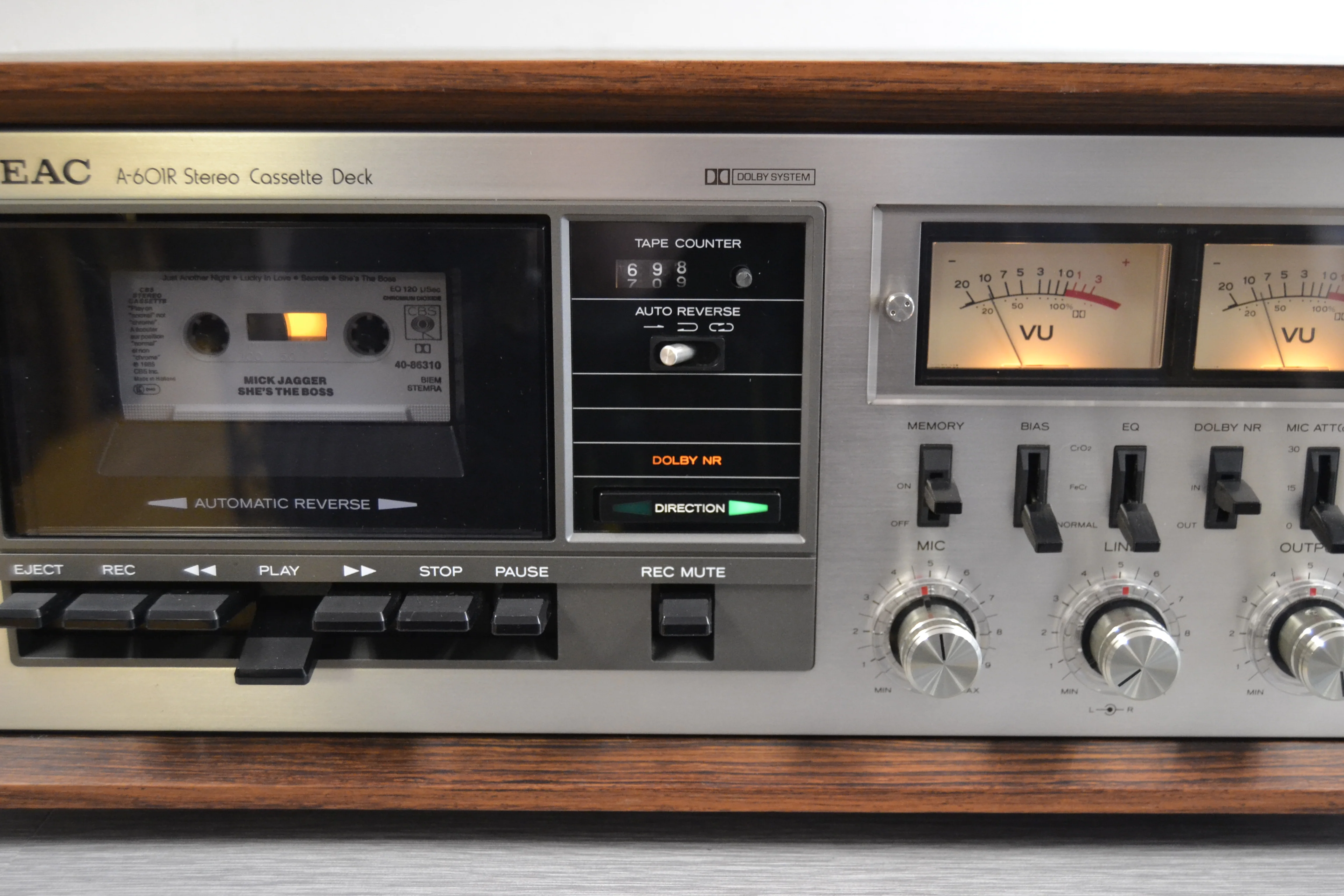 Teac A-601R Single Cassette Deck = Fully Serviced - Image 4