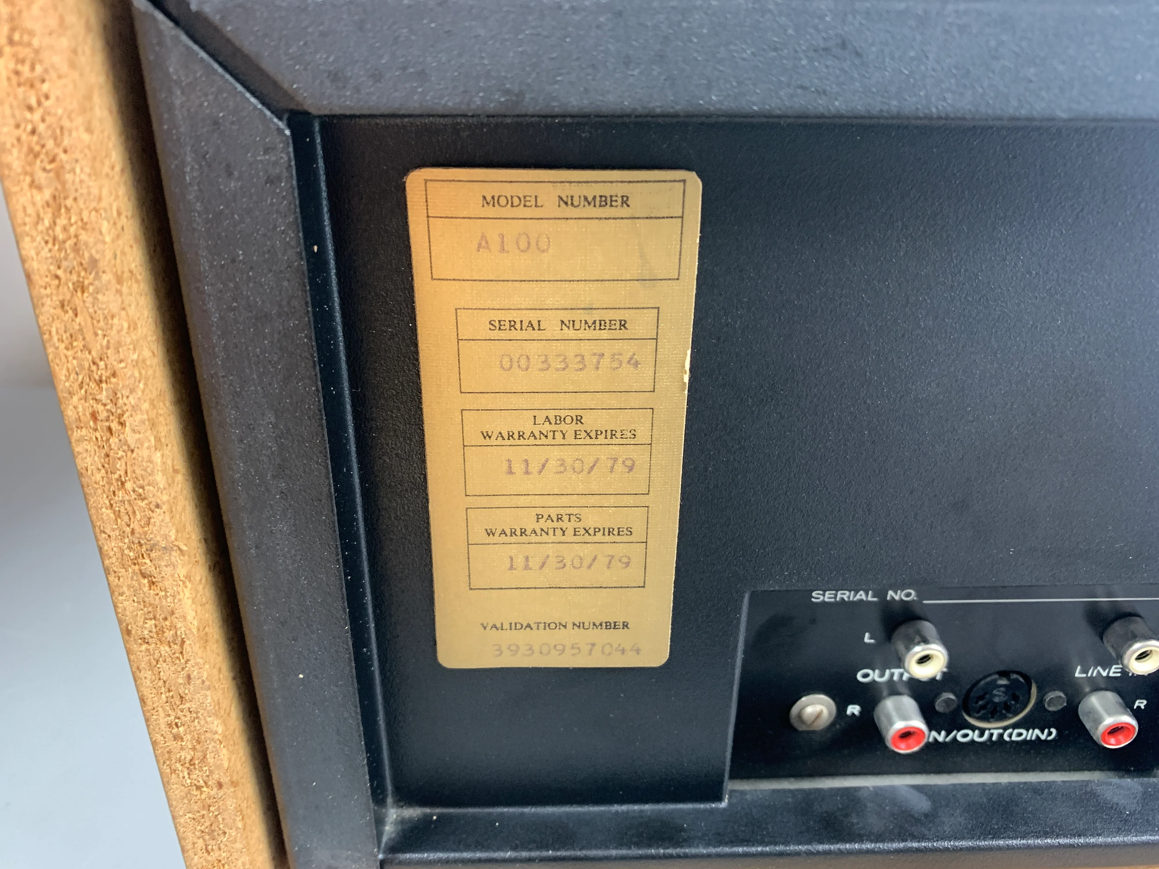 Teac A100 Stereo Cassette Deck - Image 12