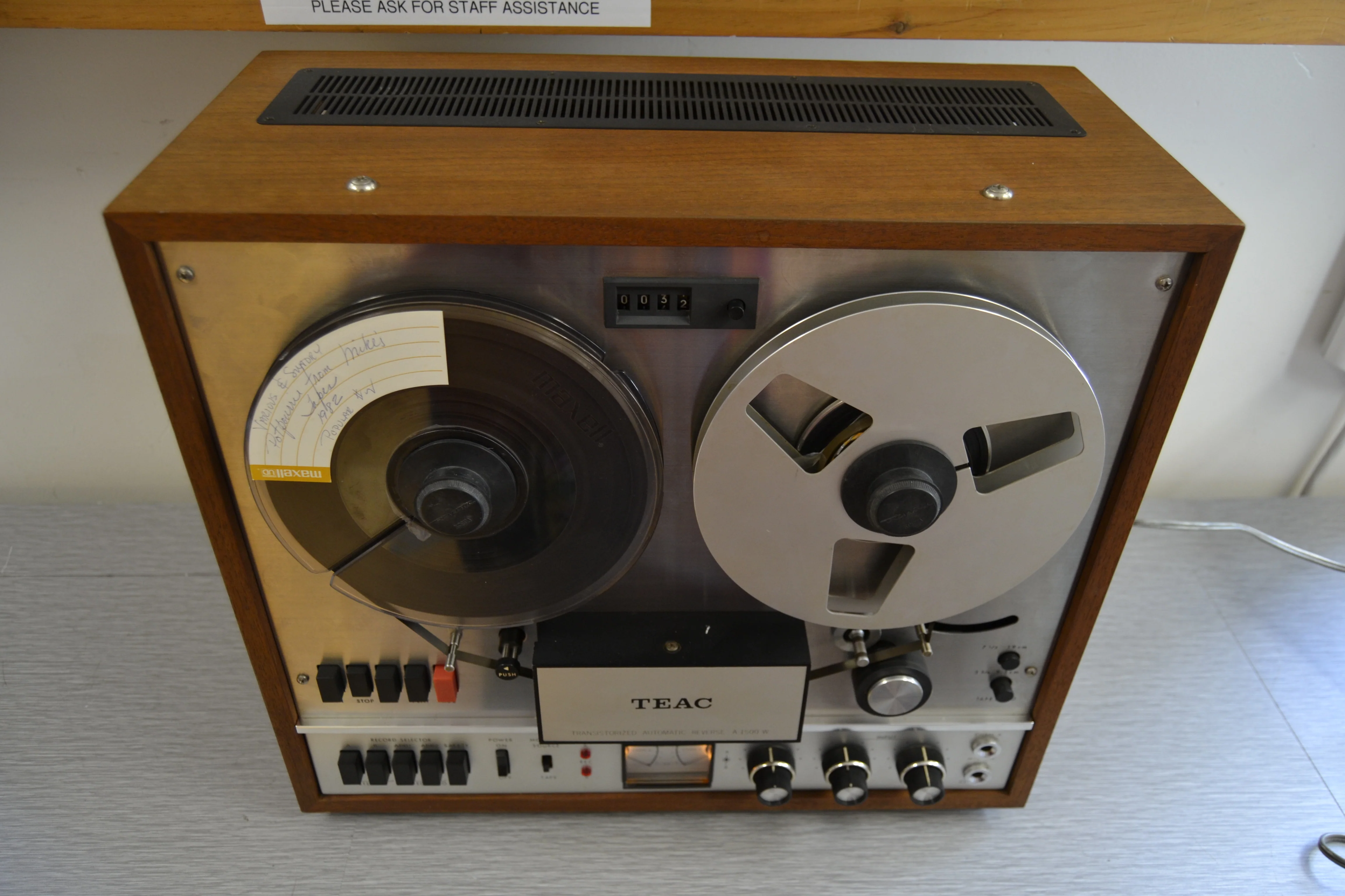 Teac A1500 Reel to Reel Recorder 7 Inch - Image 5