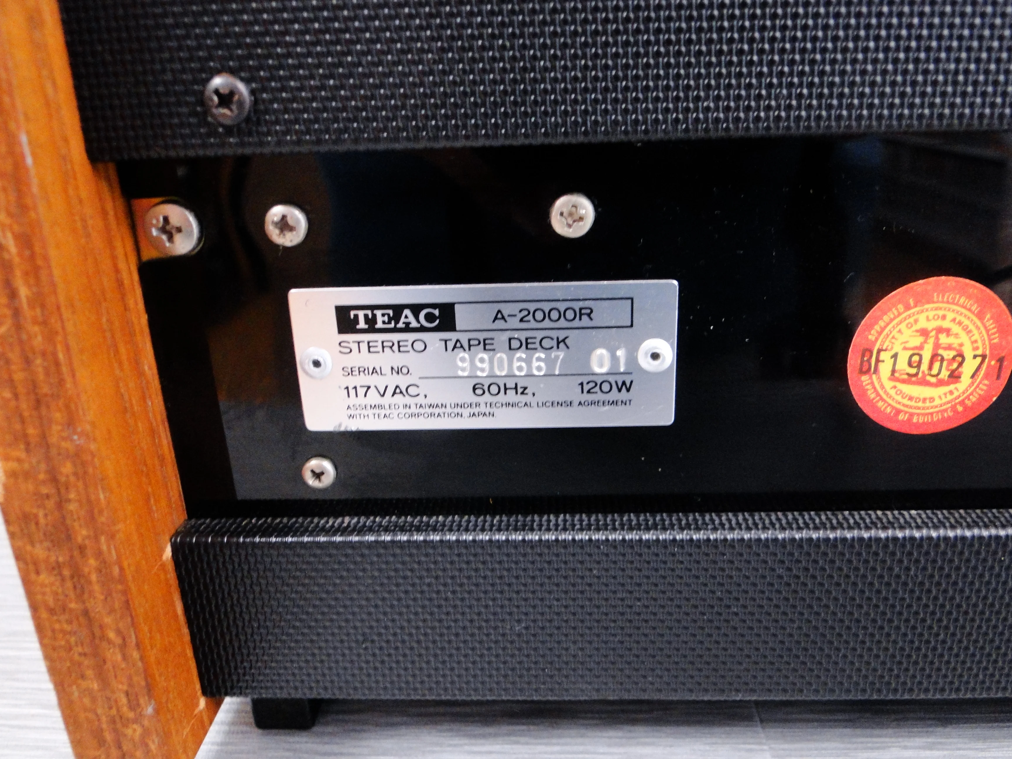 Teac A2000R Reel to Reel Recorder * 7inch - Image 13