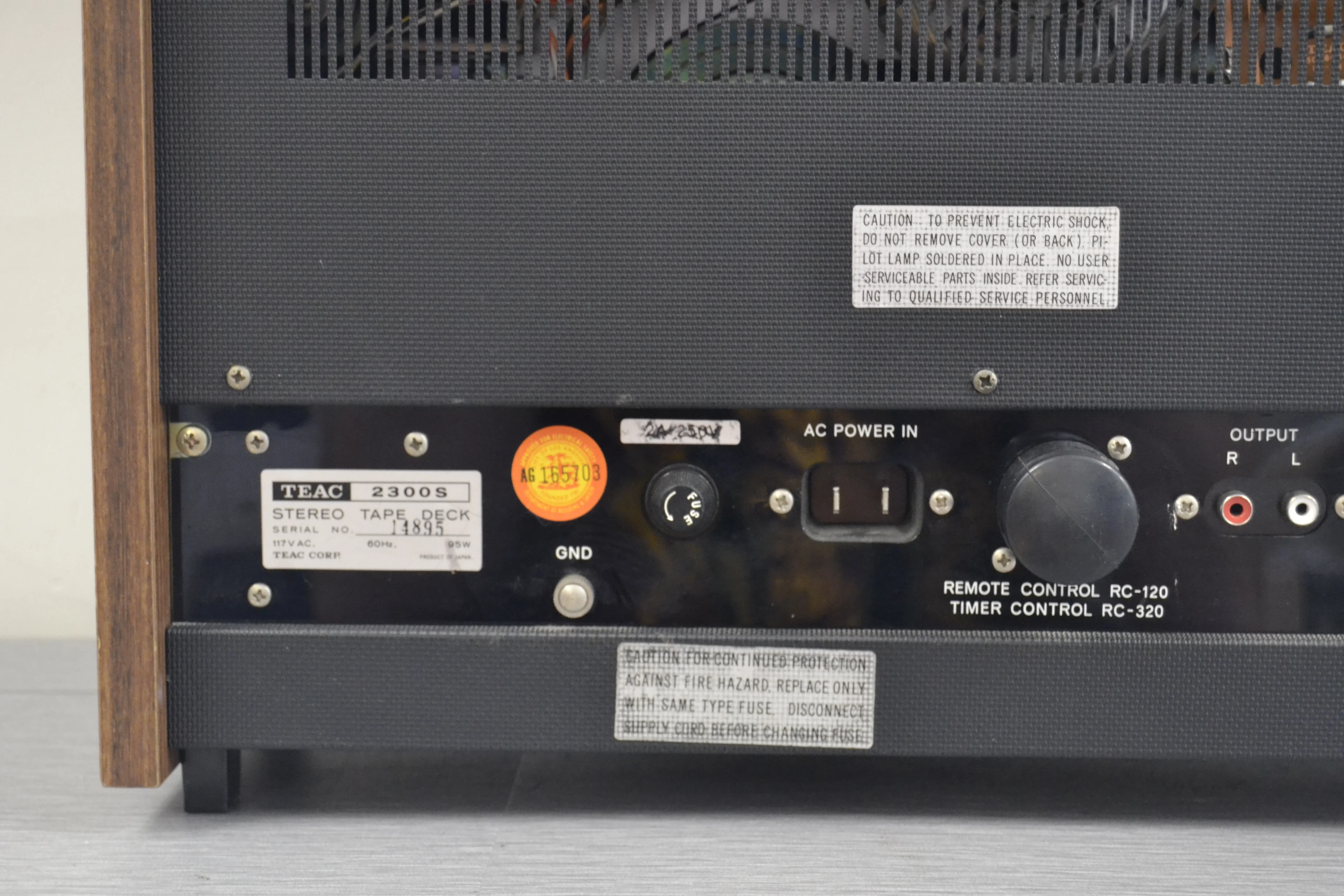 Teac A2300S Reel to Reel Recorder 7 Inch - Image 10