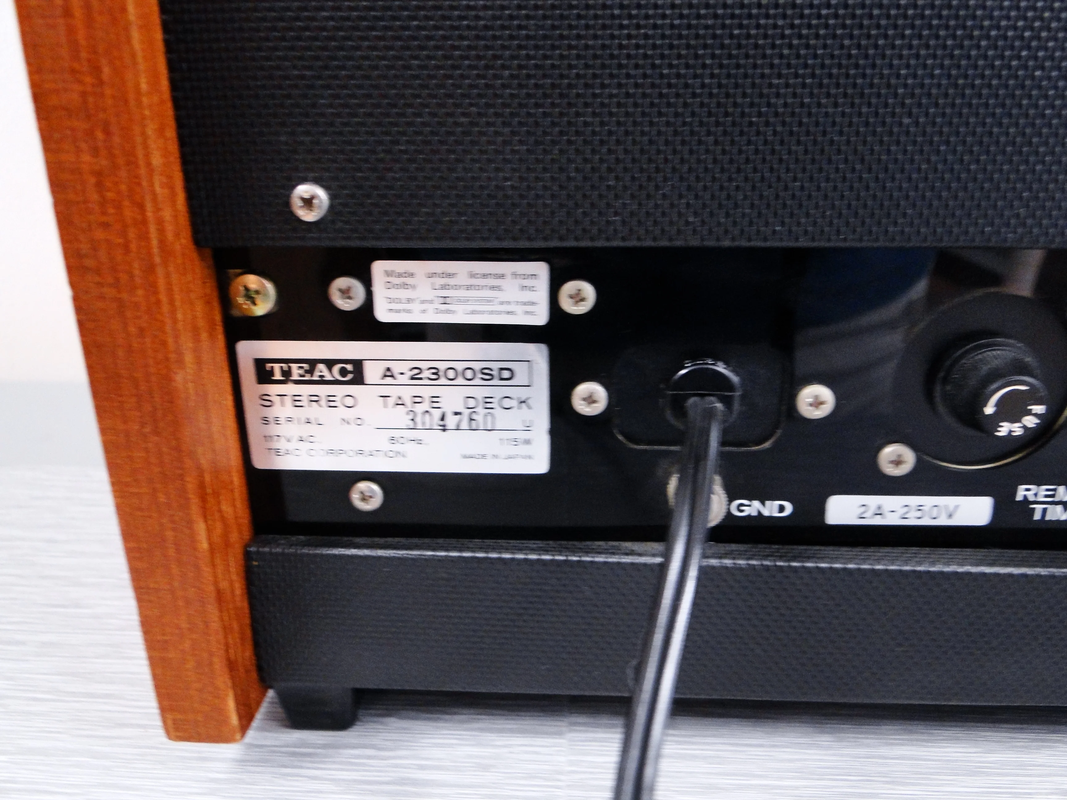 Teac A2300SD Reel to Reel Recorder - Image 17