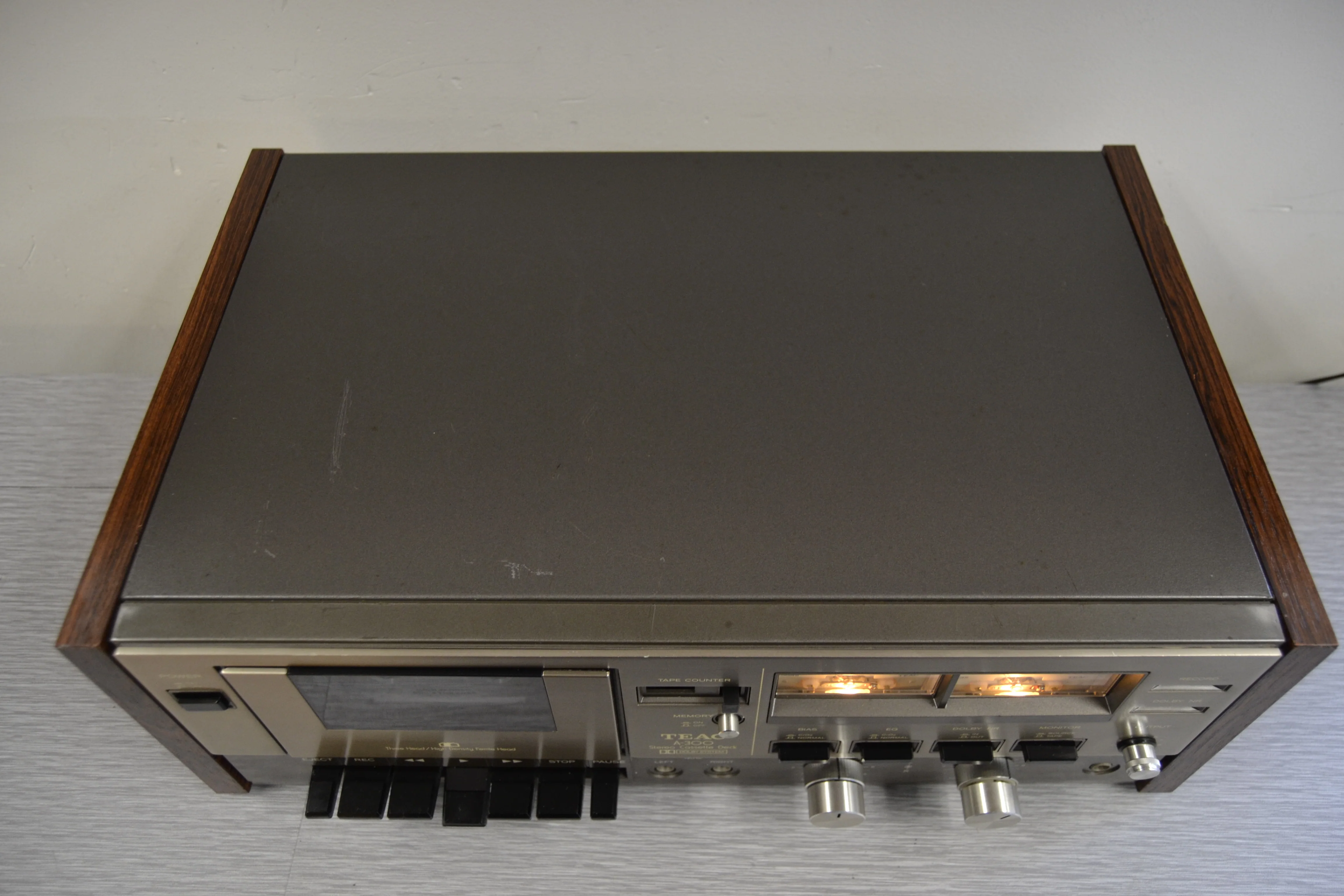 Teac A300 Single Cassette Deck - New Belts - 3 Heads - 1979 - Image 6