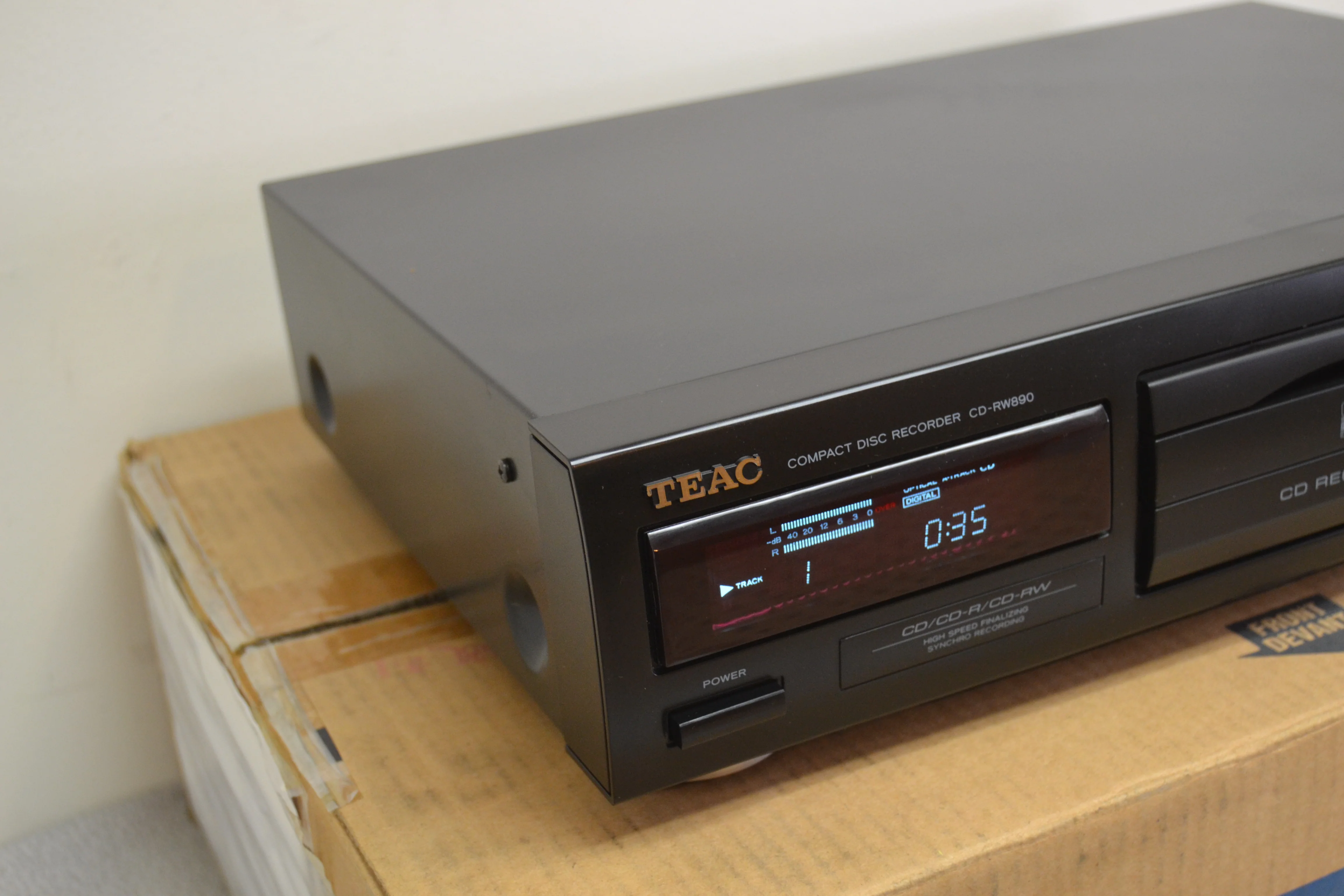 Teac CD-RW890 CD Recorder * Open Box * Remote * Manual - Image 9