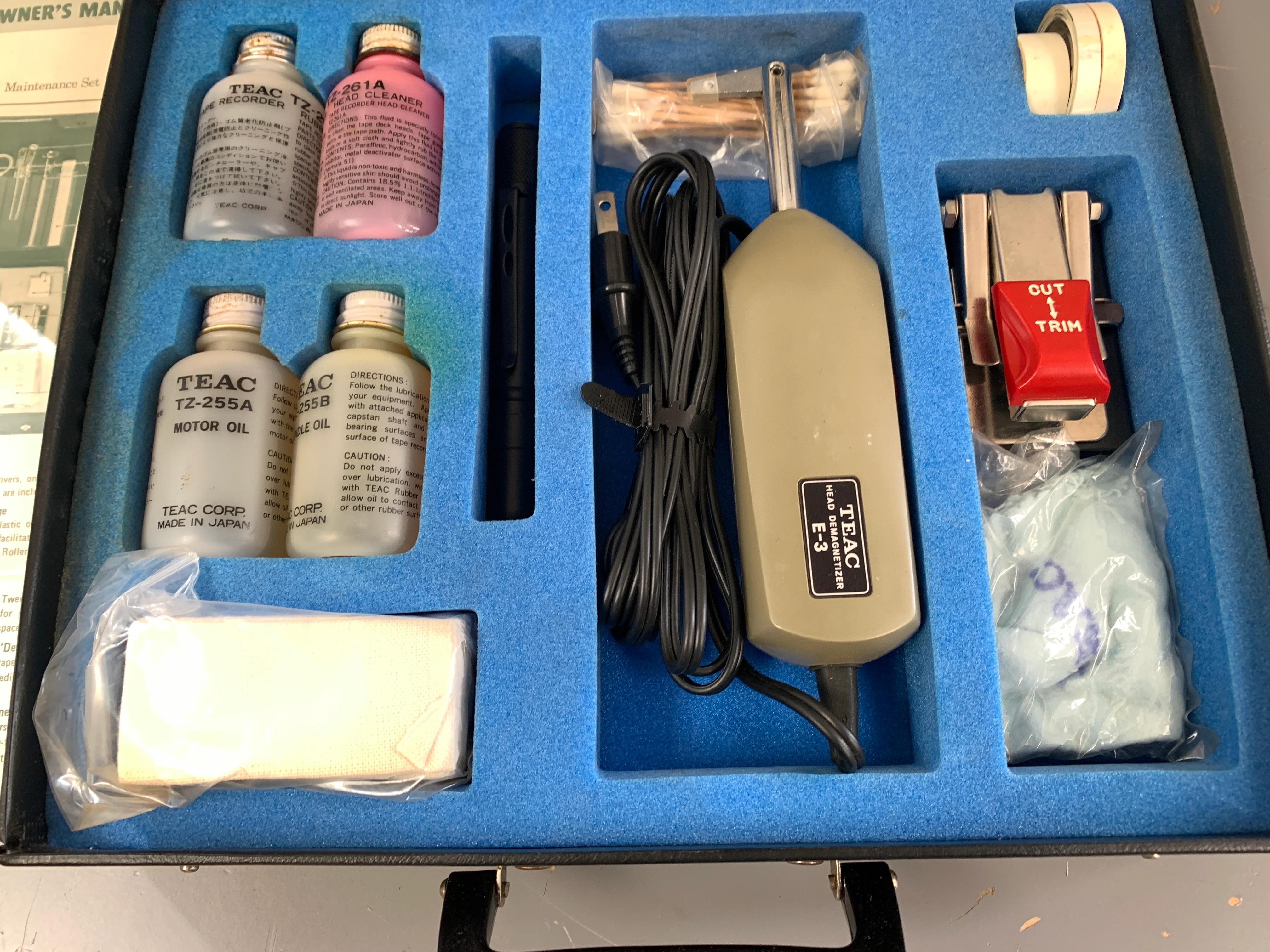 TEAC TZ-10 Reel to Reel Accessory Set - Image 4