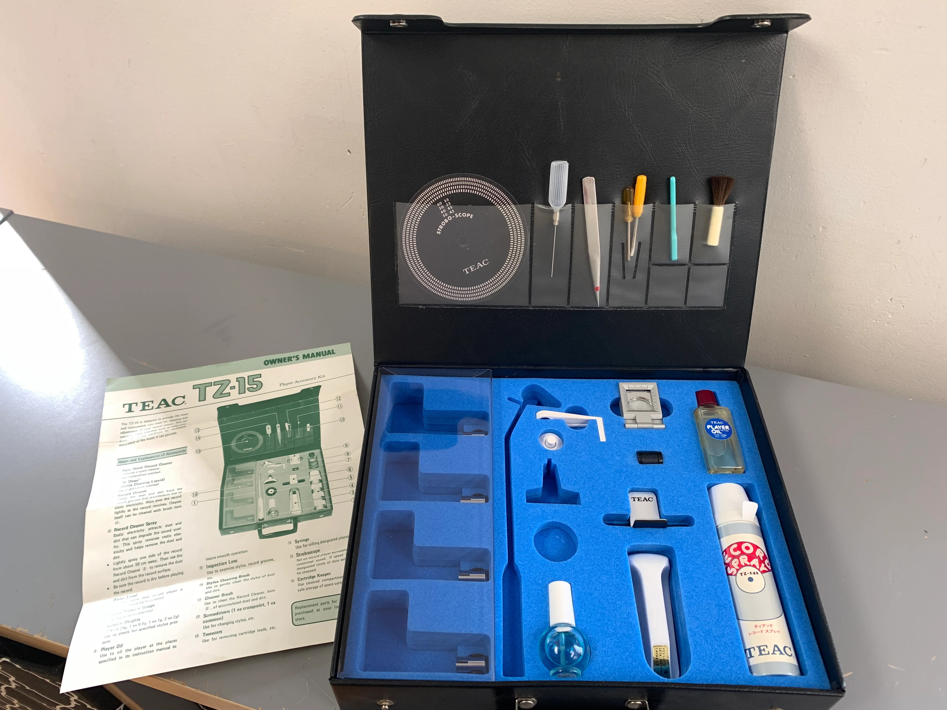 TEAC TZ-15 Turntable Accessory Kit