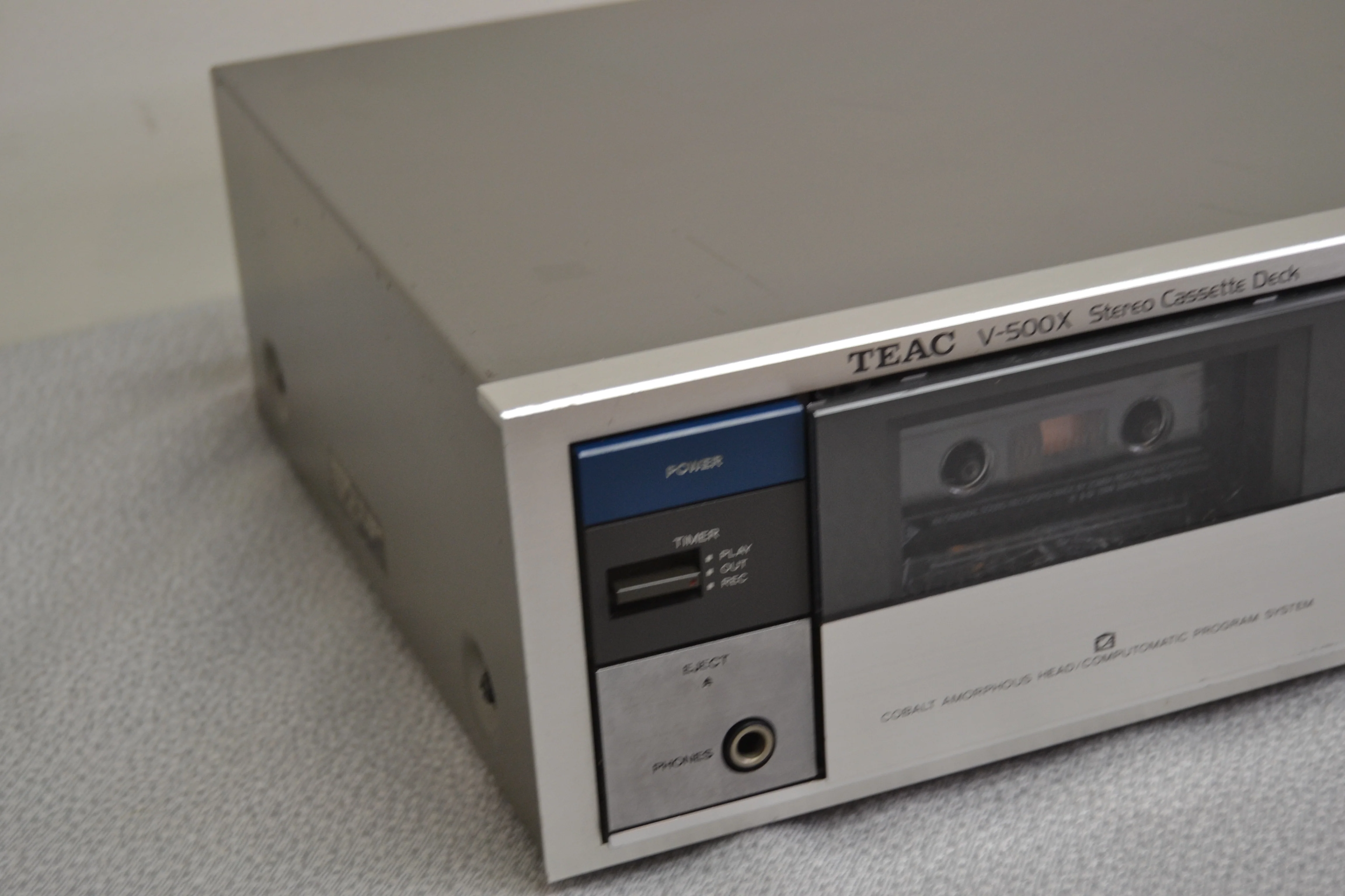 Teac V-500X Single Cassette Deck * Fully Serviced * New Belts - Image 9