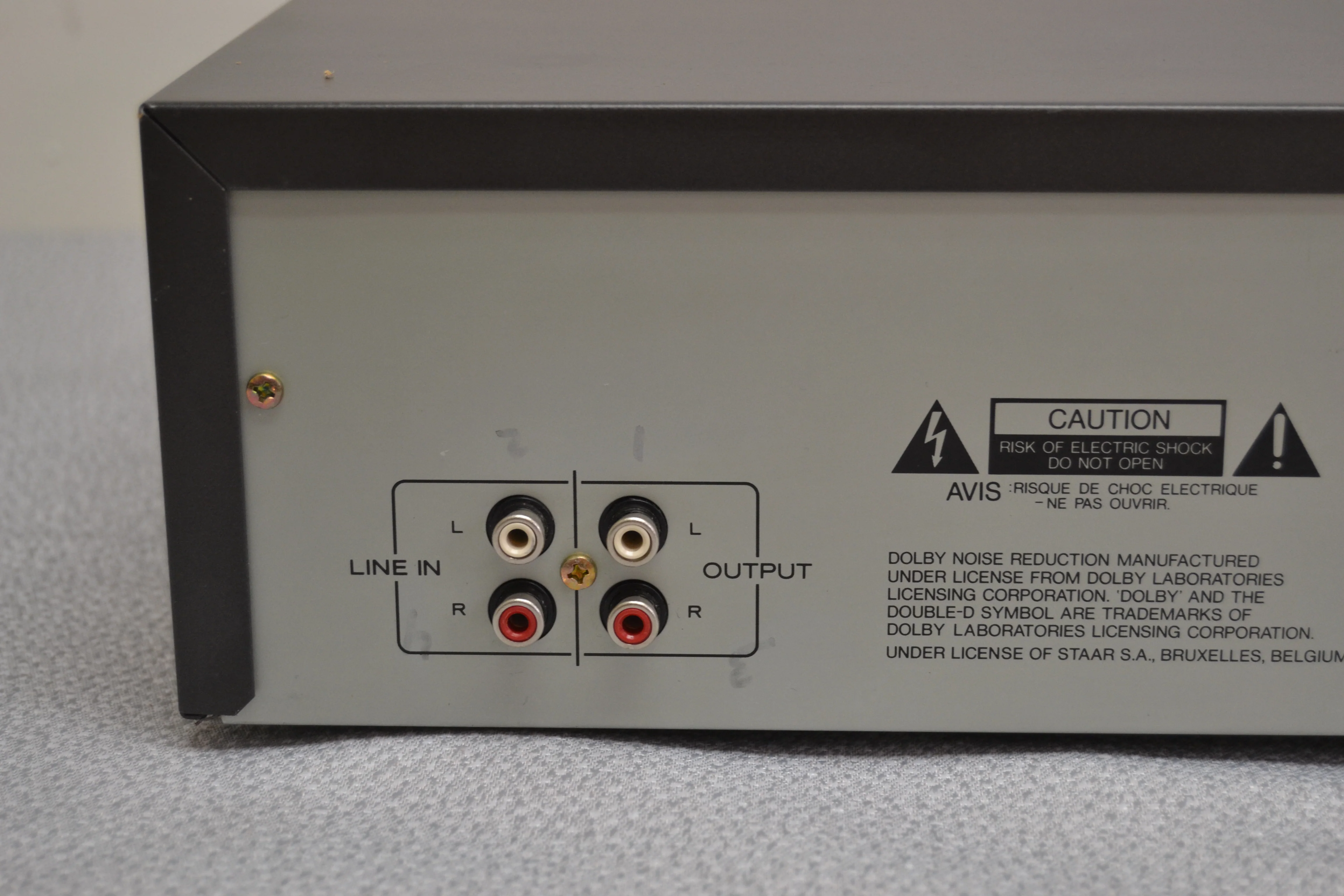Teac W-660R Double Cassette Deck * AutoReverse * Fully Serviced * New Belts - Image 11