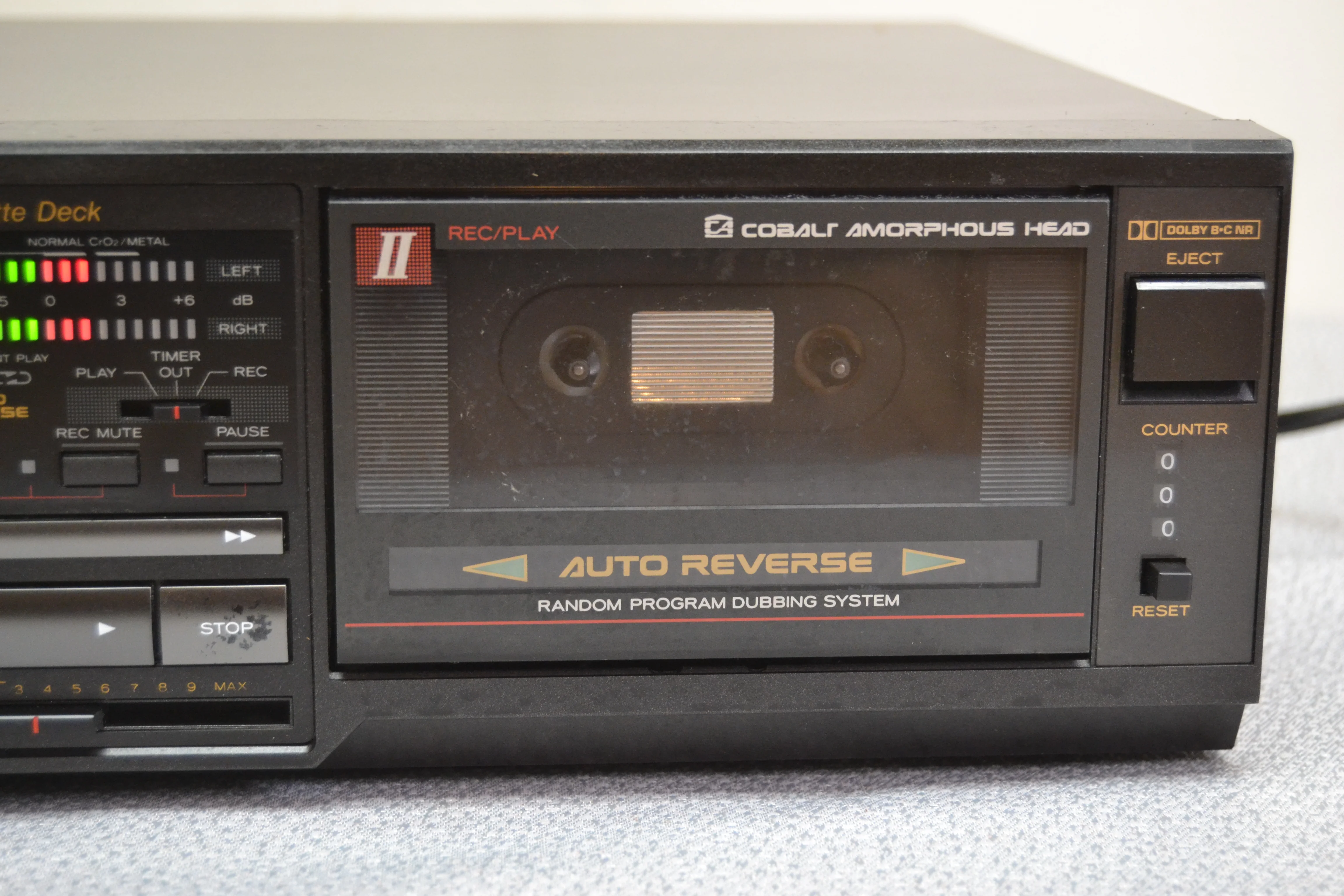 Teac W-660R Double Cassette Deck * AutoReverse * Fully Serviced * New Belts - Image 4