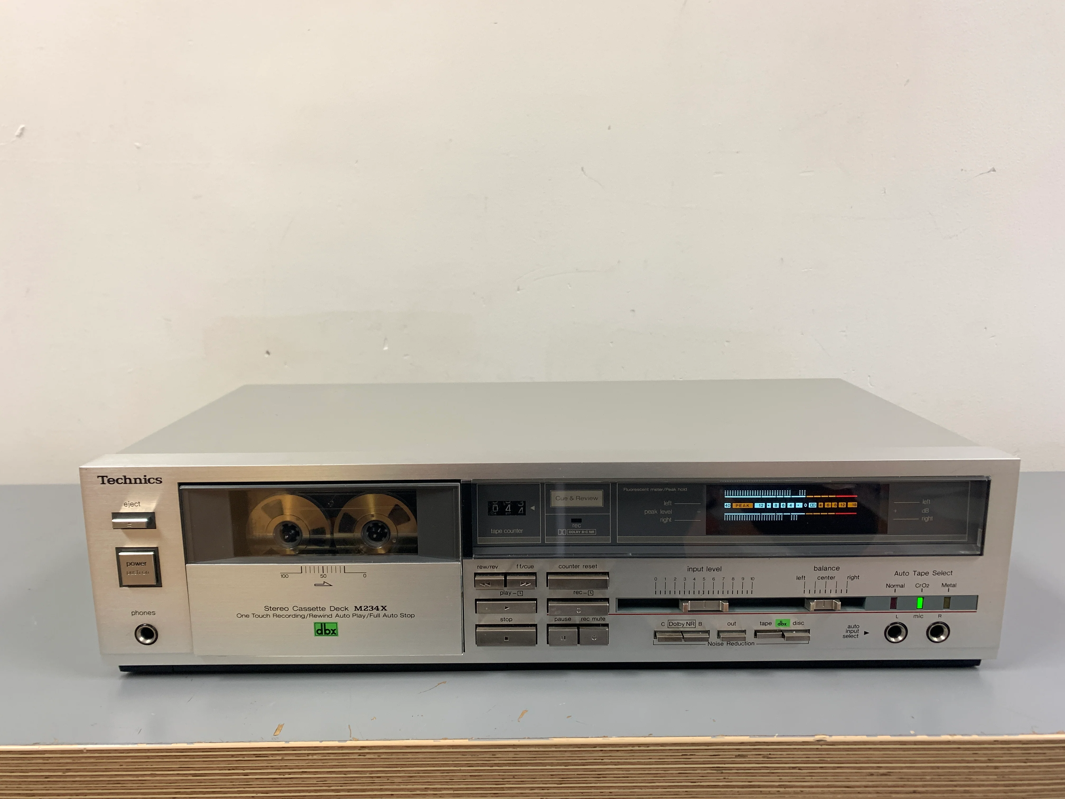 Technics M234X Single Cassette Deck