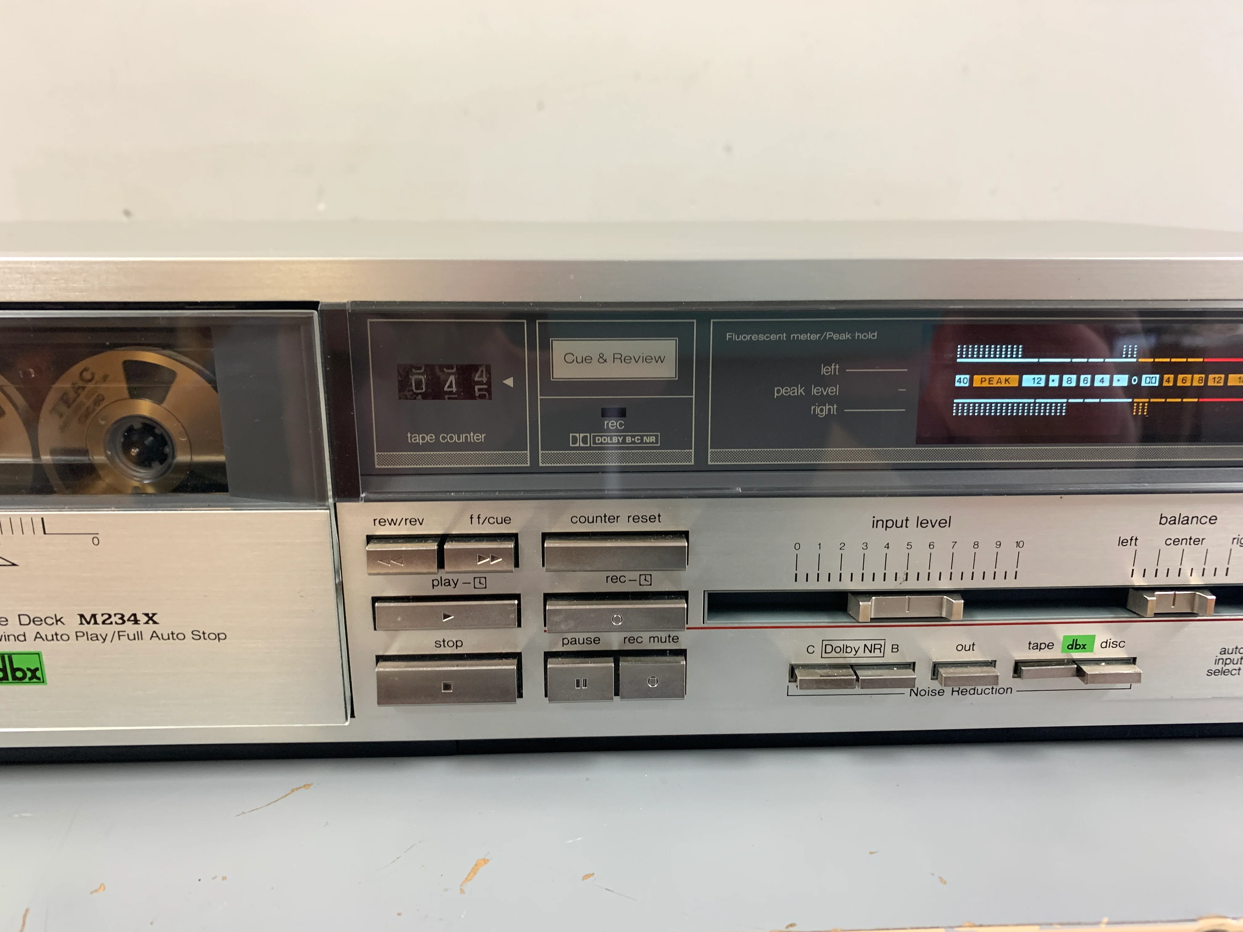 Technics M234X Single Cassette Deck - Image 3
