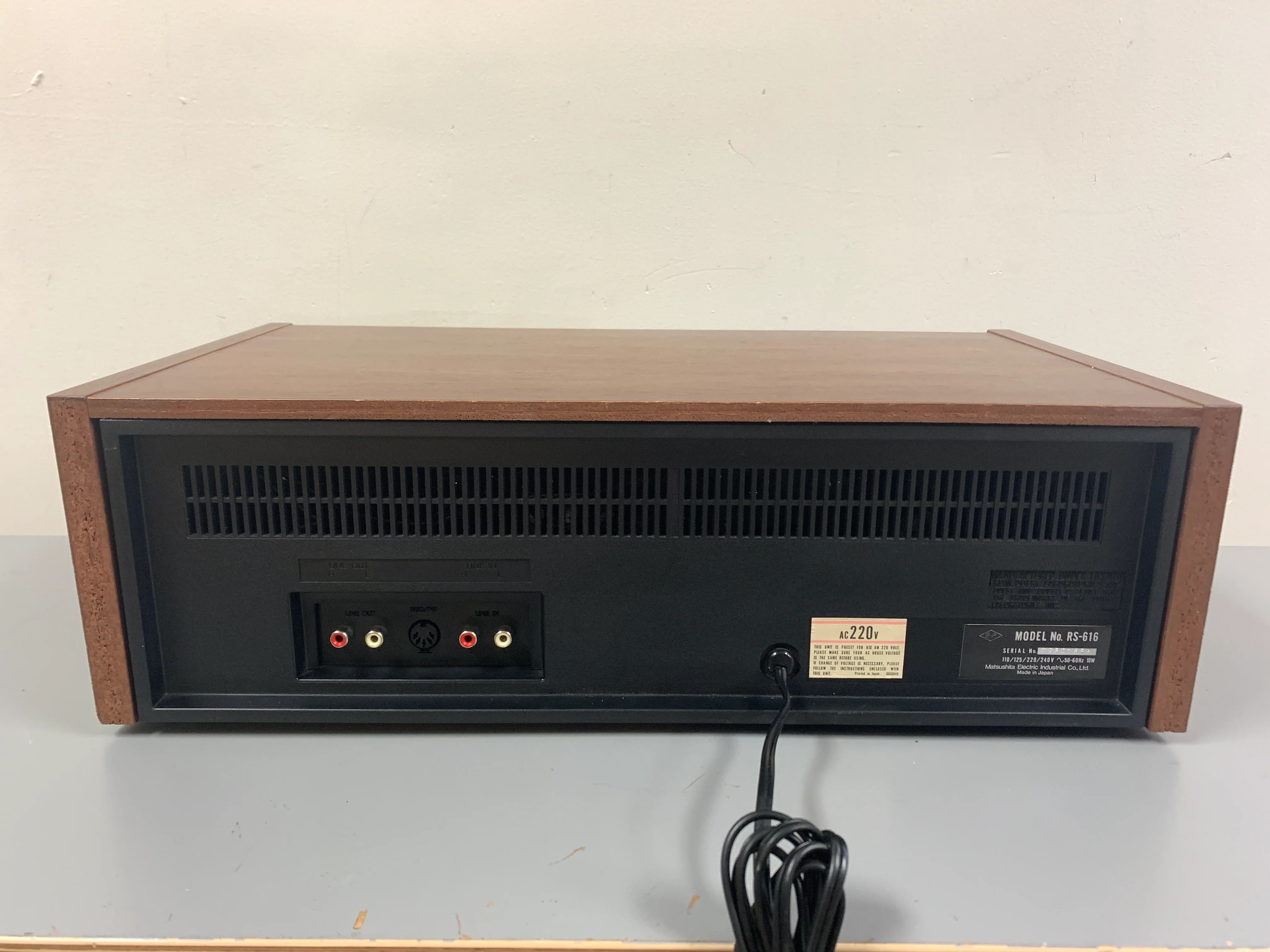 Technics RS-616 Cassette Deck - Image 8