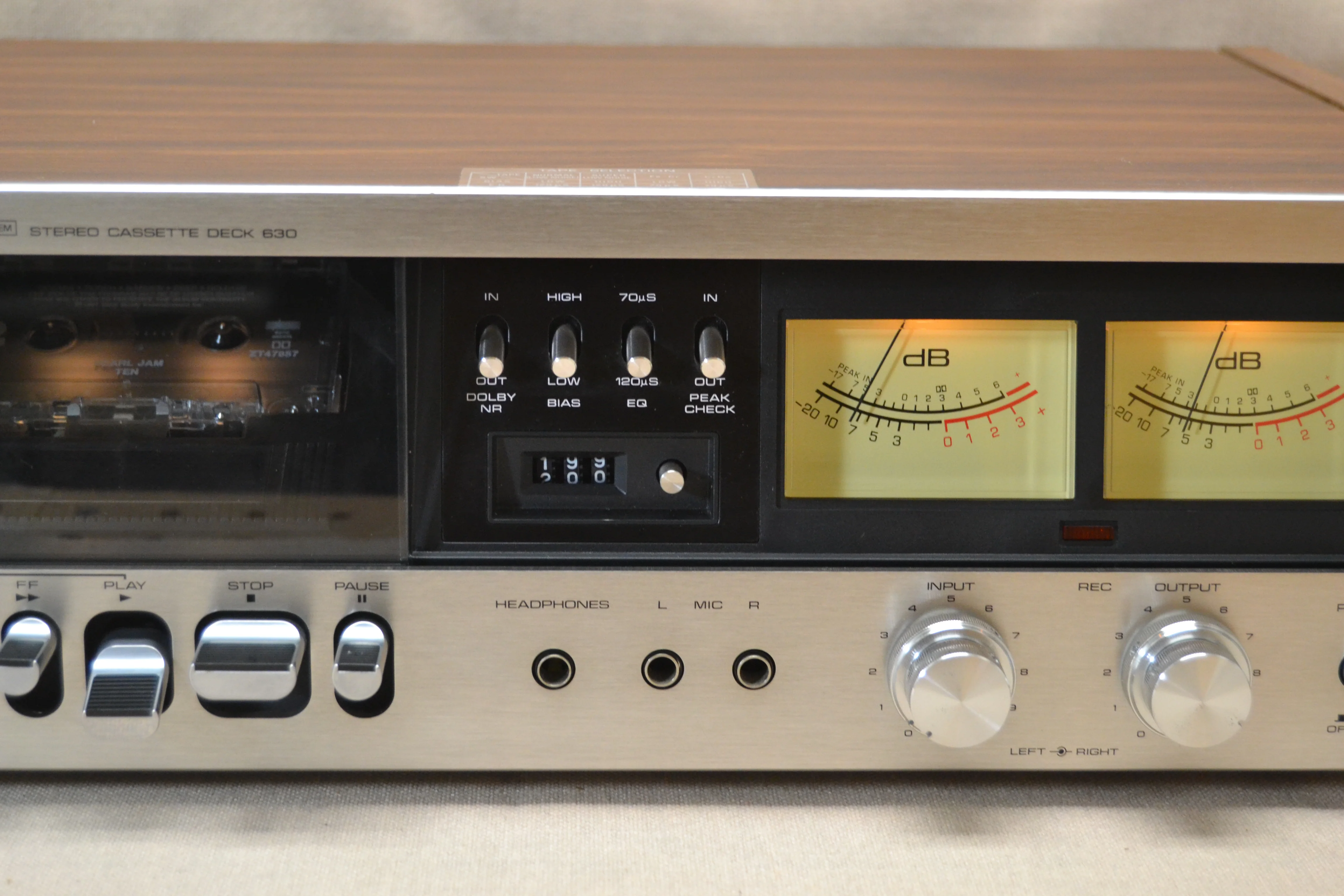 Technics RS-630 Stereo Cassette Deck * Fully Serviced * New Belts - Image 5