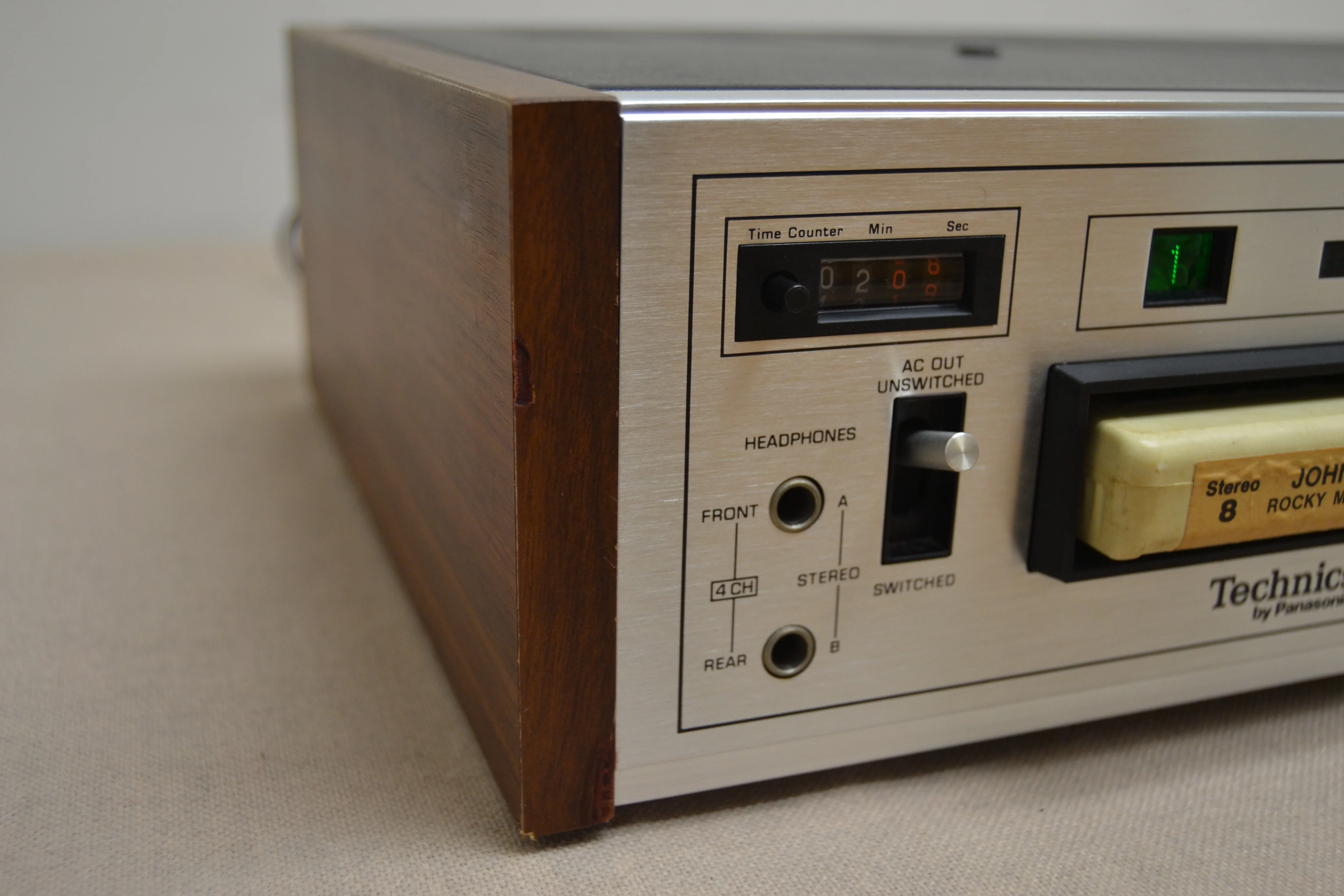 Technics RS-858DUS * 8-Track Cartridge Deck (1974) * Fully Serviced * New Belts * Original Box - Image 9