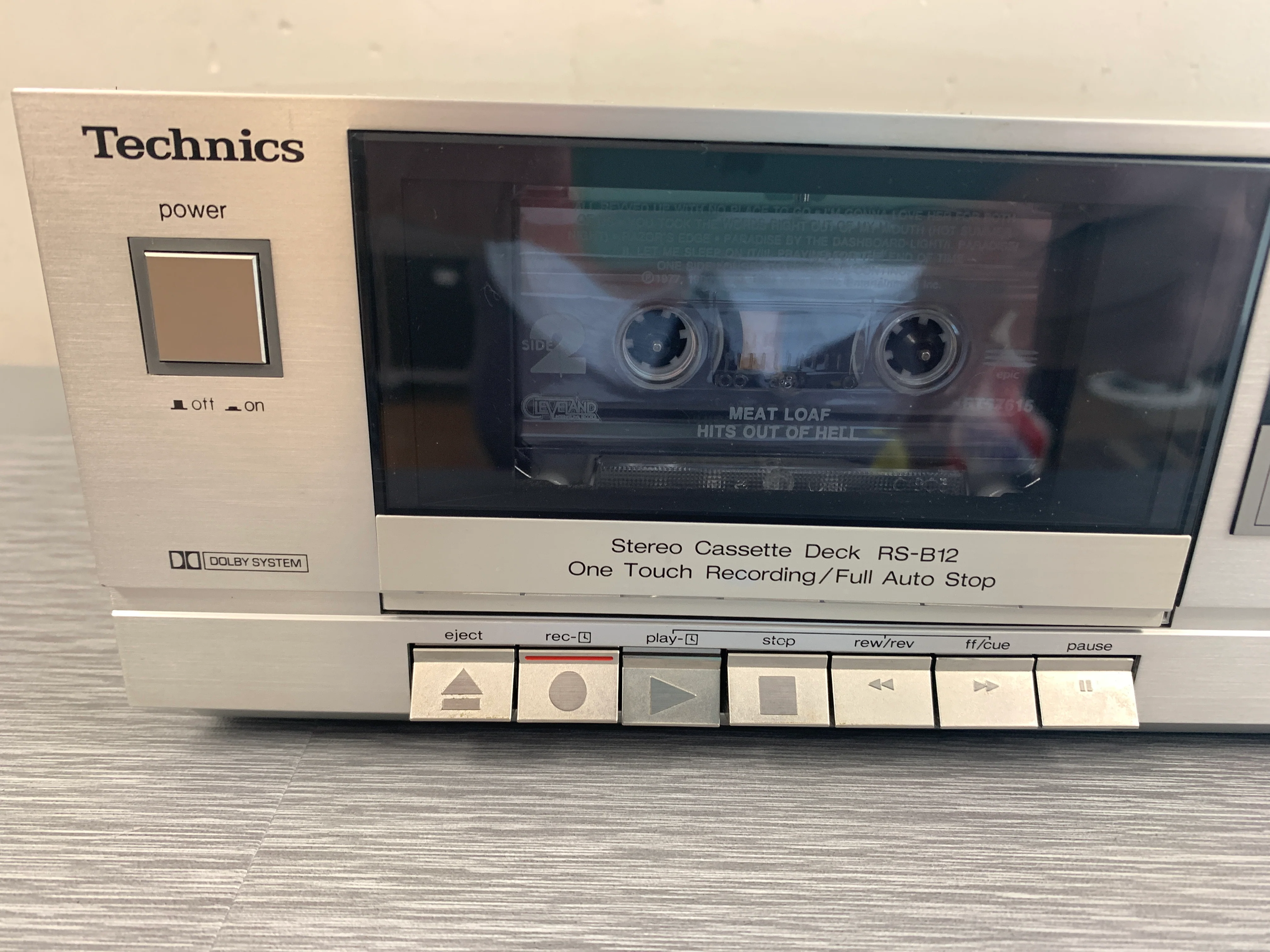 Technics RS-B12 Single Cassette Deck - Image 2