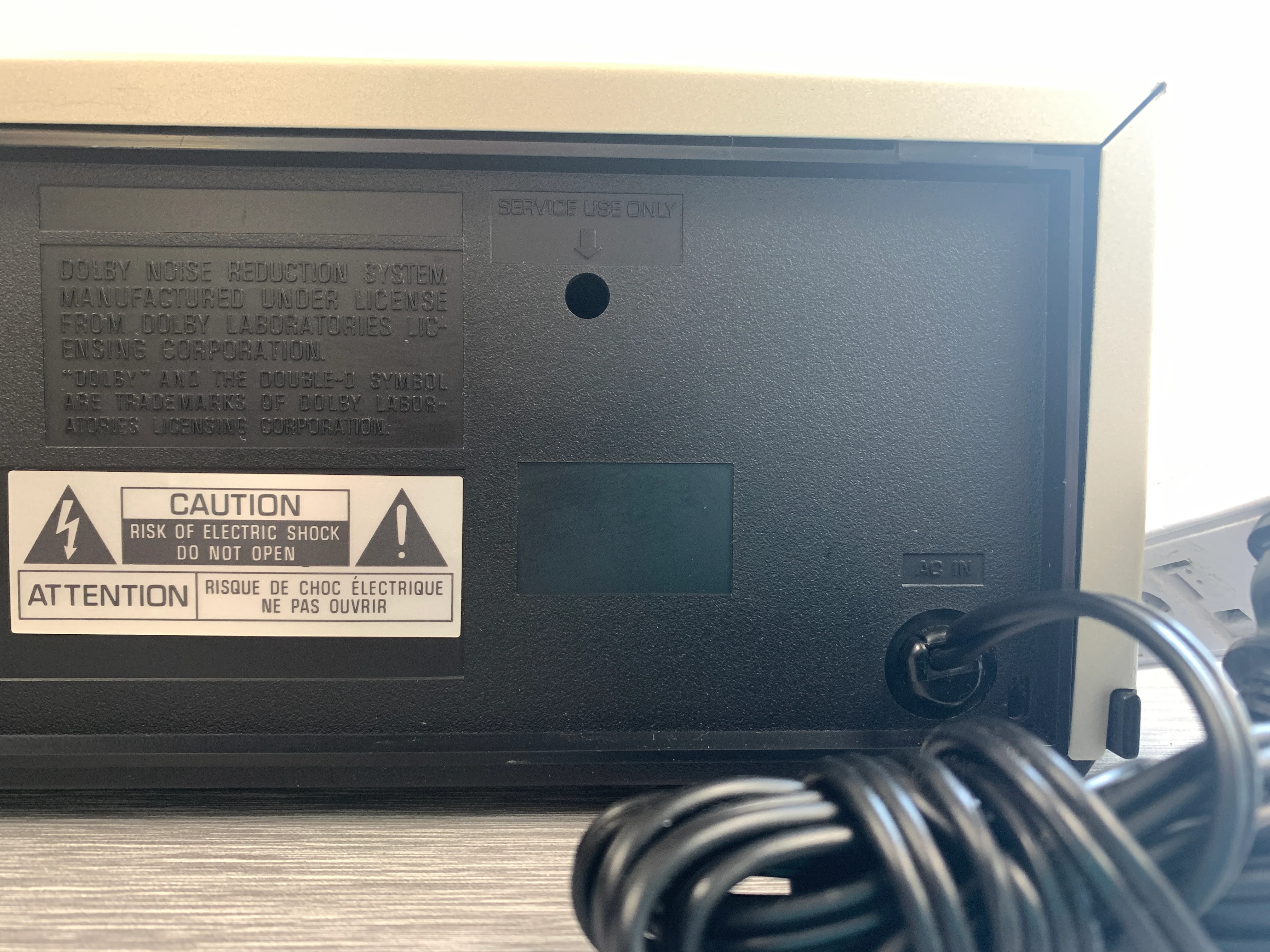Technics RS-B12 Single Cassette Deck - Image 9