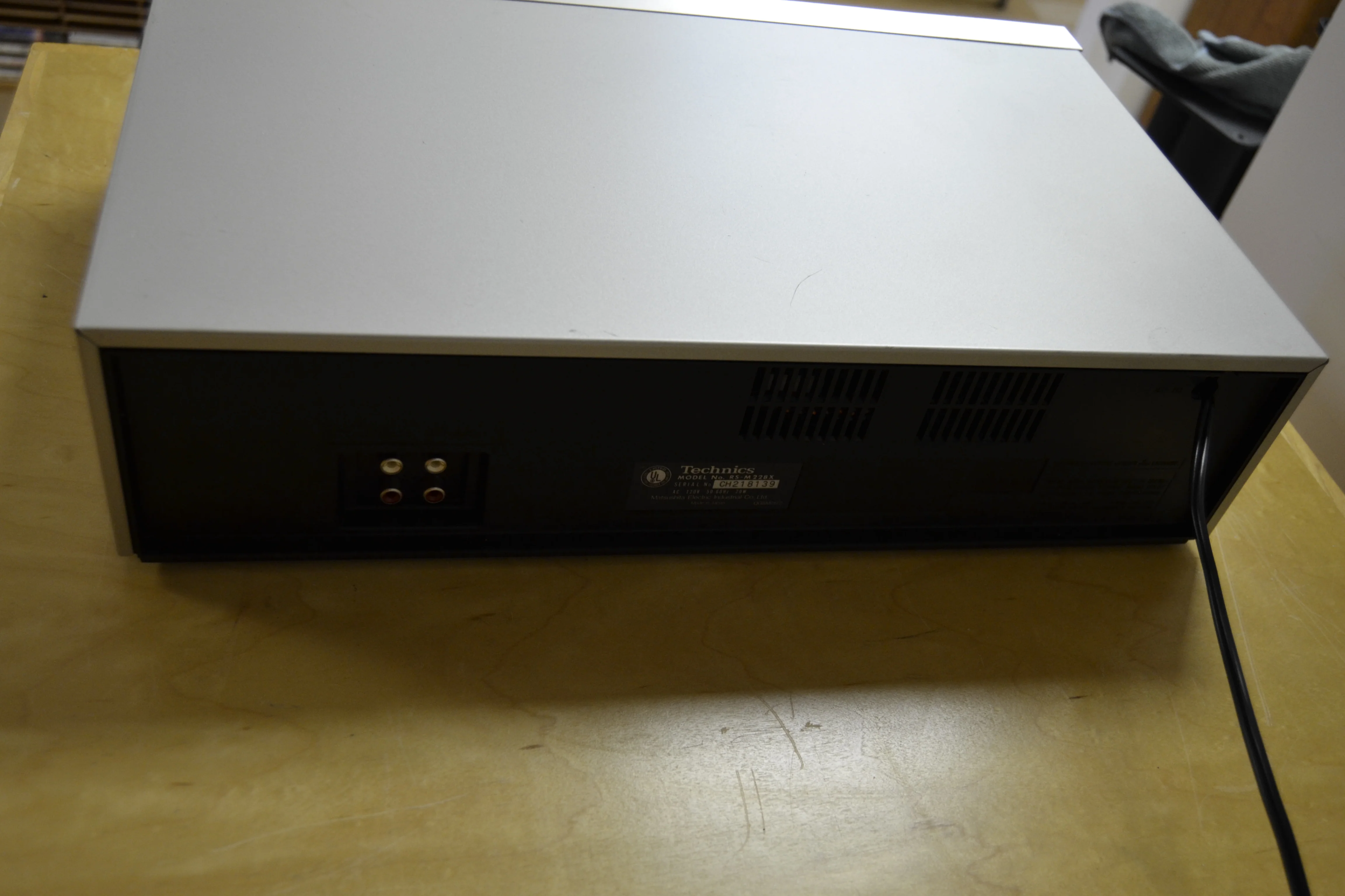 Technics RS-M228X Single Cassette Deck - Image 12