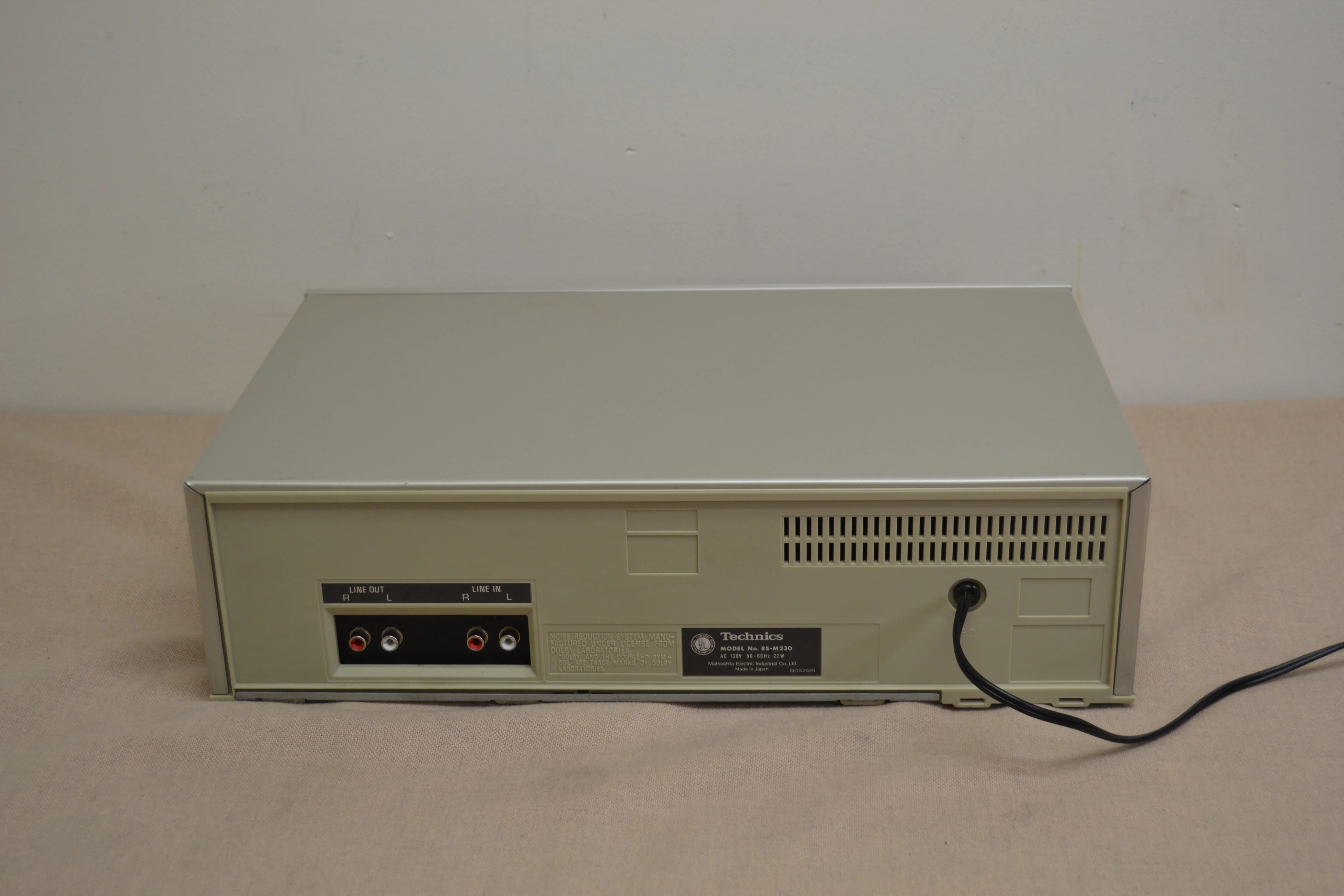 Technics RS-M230 Single Cassette Deck * Fully Serviced * New Belts - Image 14