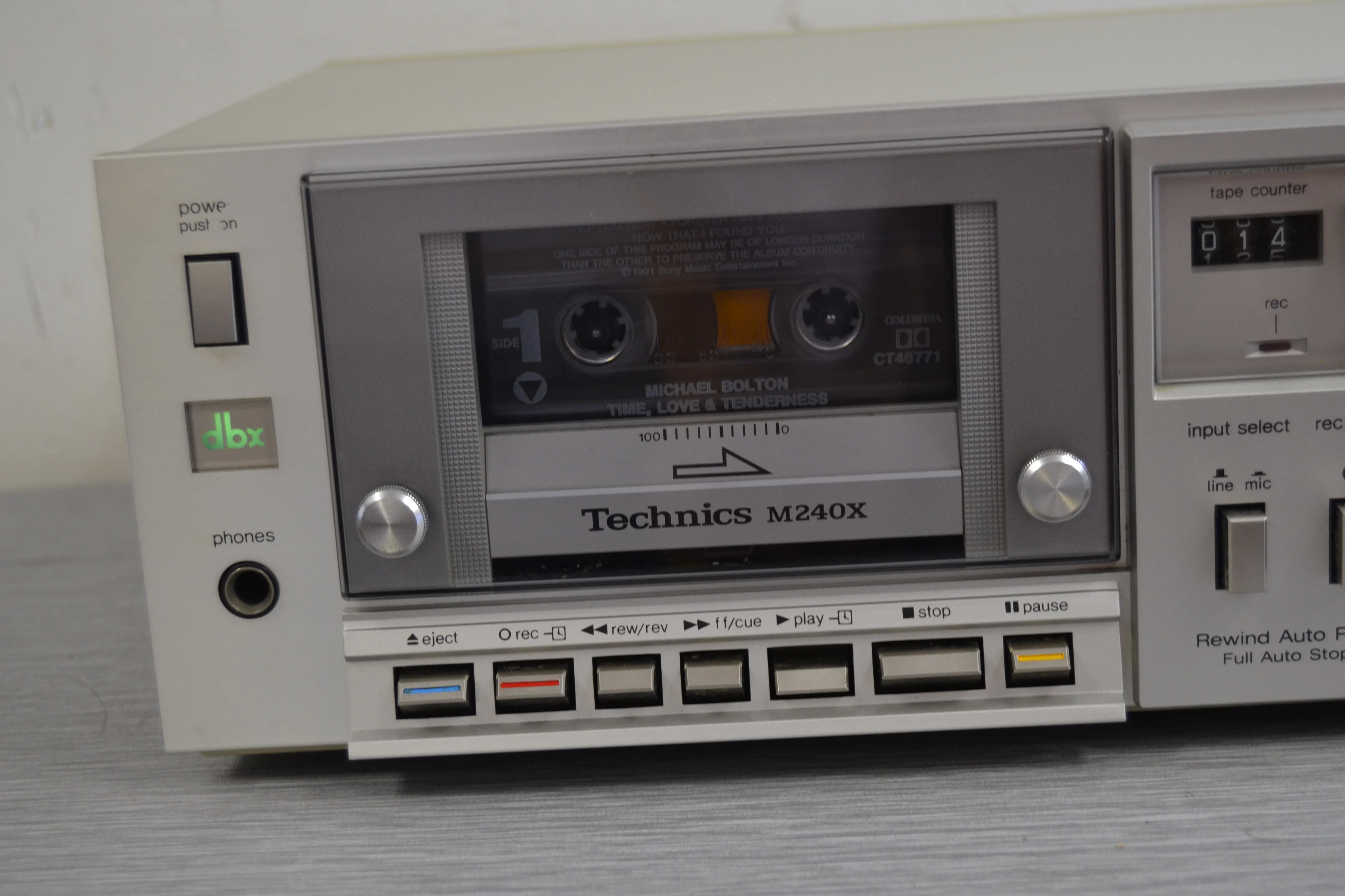 Technics RS-M240X Single Cassette Deck * DBX - Image 2
