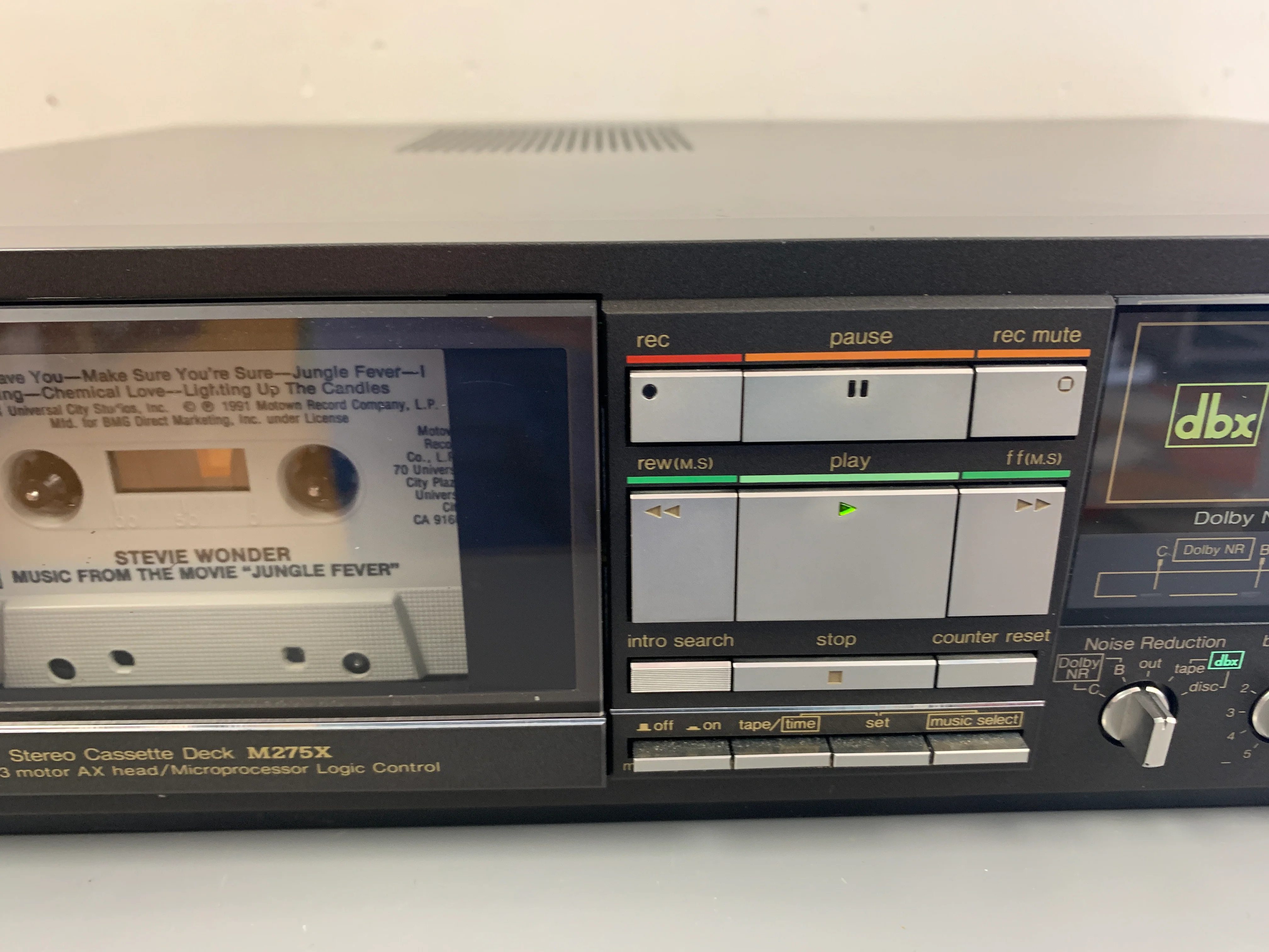 Technics RS-M275X Single Cassette Deck * DBX * Fully Restored * Recapped - Image 3