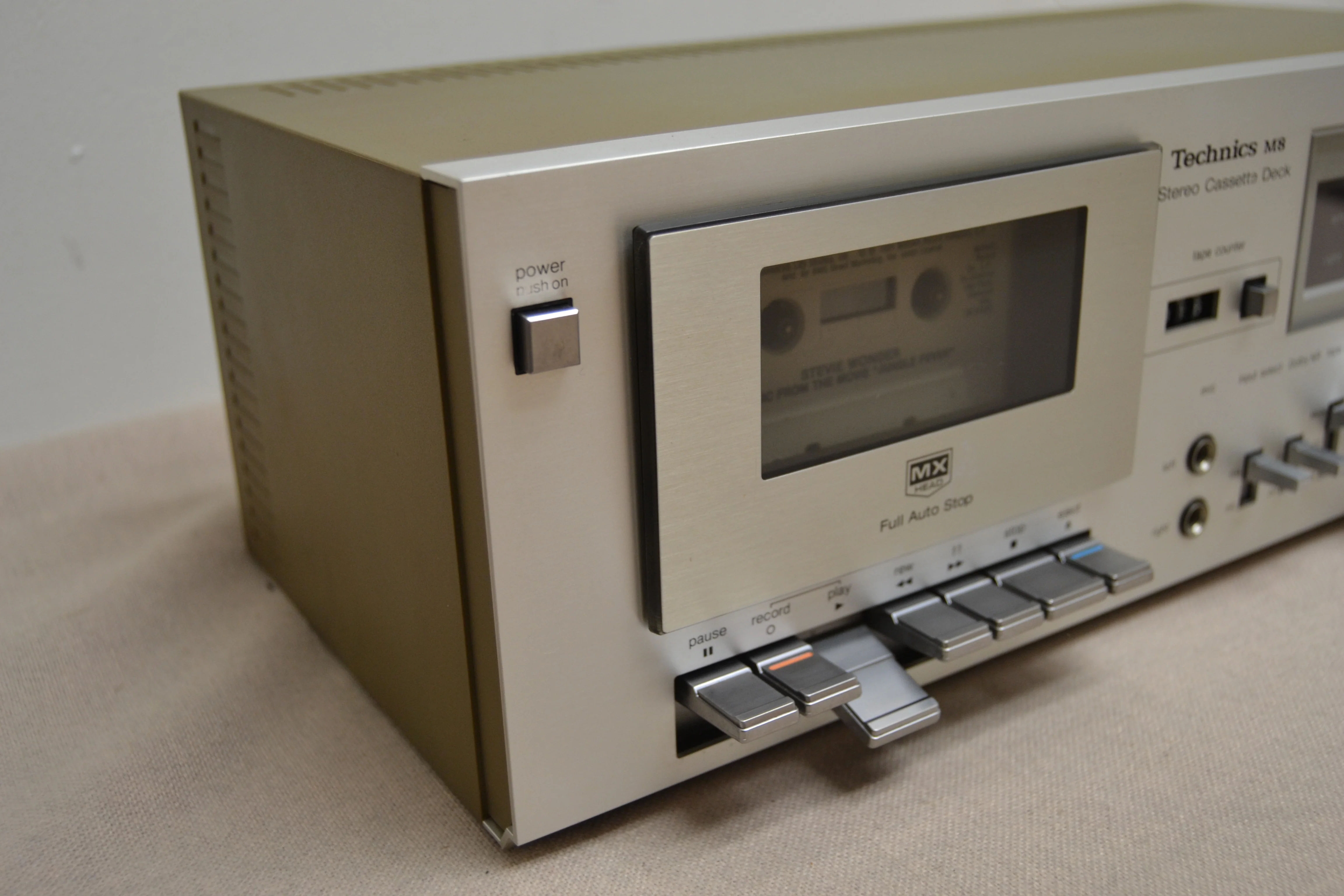Technics RS-M8 Single Cassette Deck * Fully Serviced * New Belts - Image 5