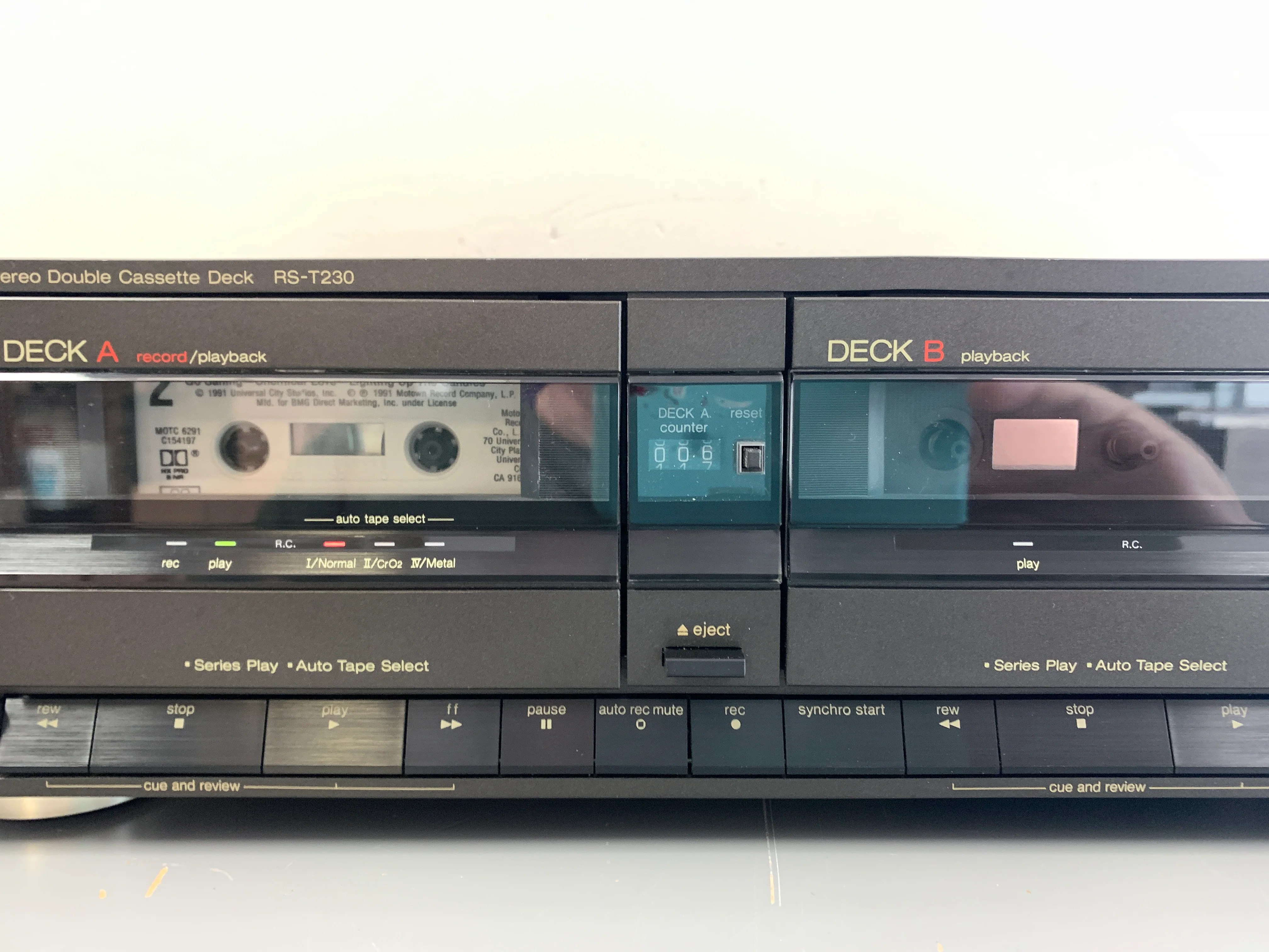 Technics RS-T230 Double Cassette Deck - Image 3