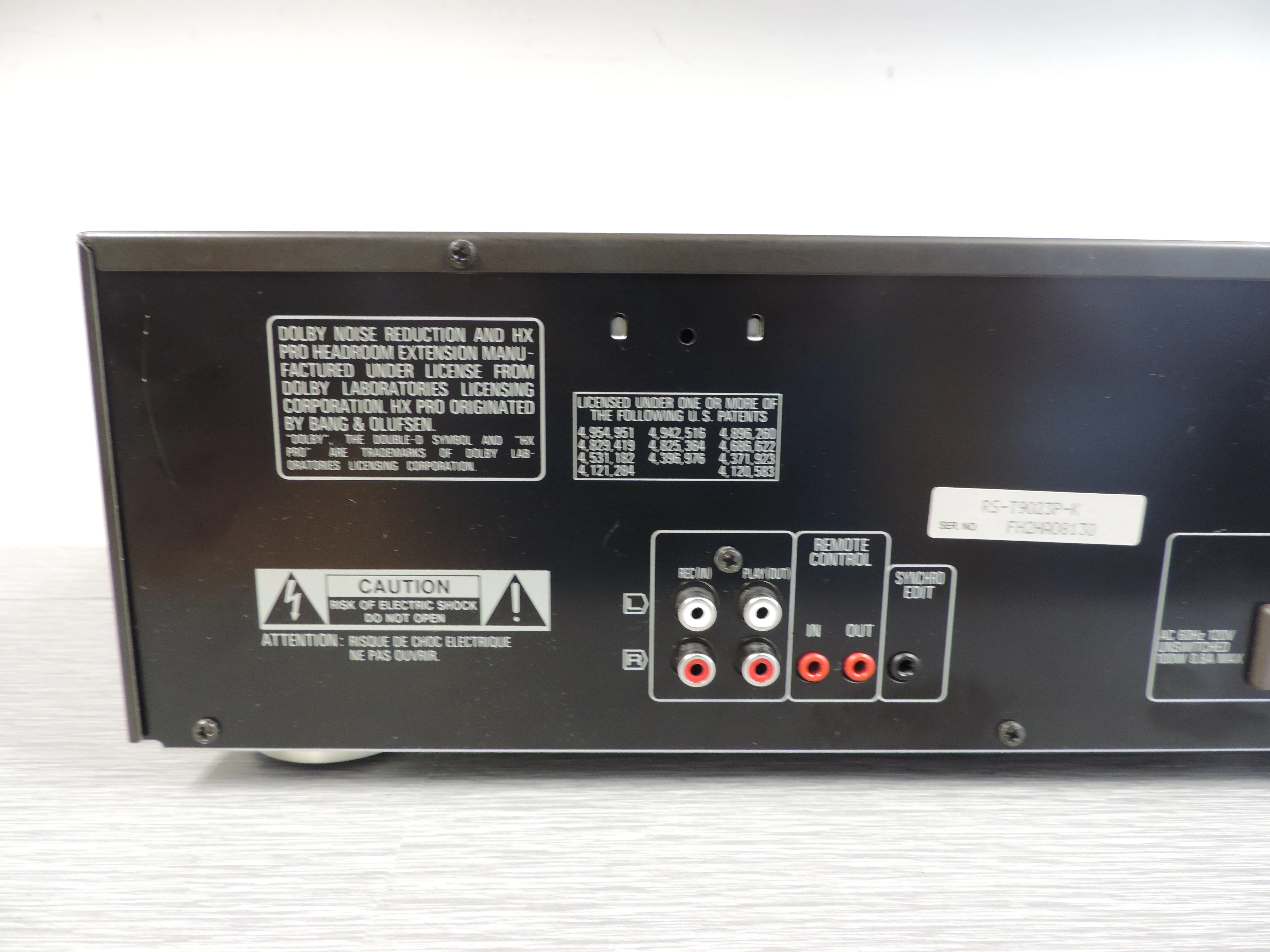 Technics RS-T9023 Double Cassette Deck - Image 10