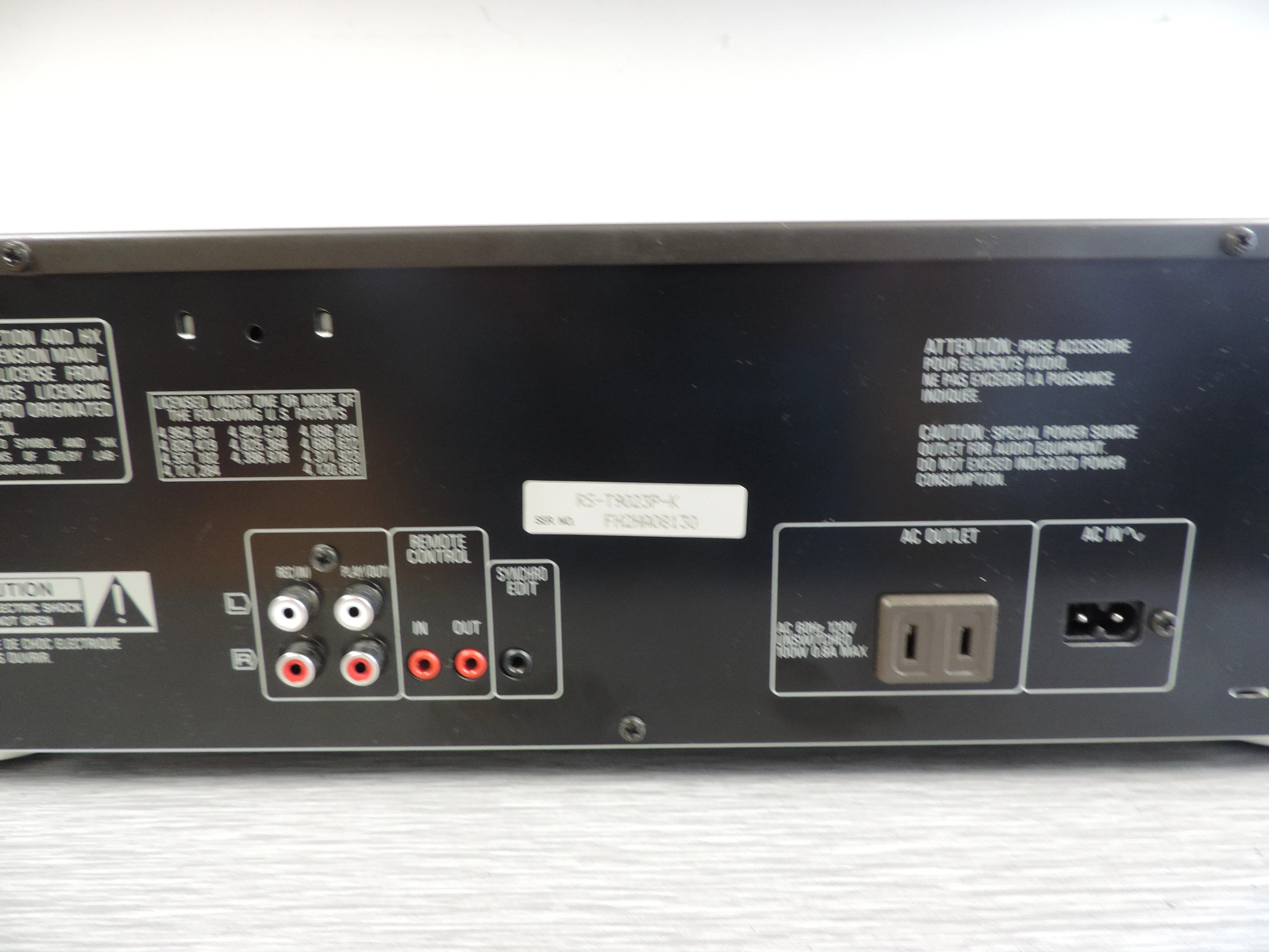 Technics RS-T9023 Double Cassette Deck - Image 11