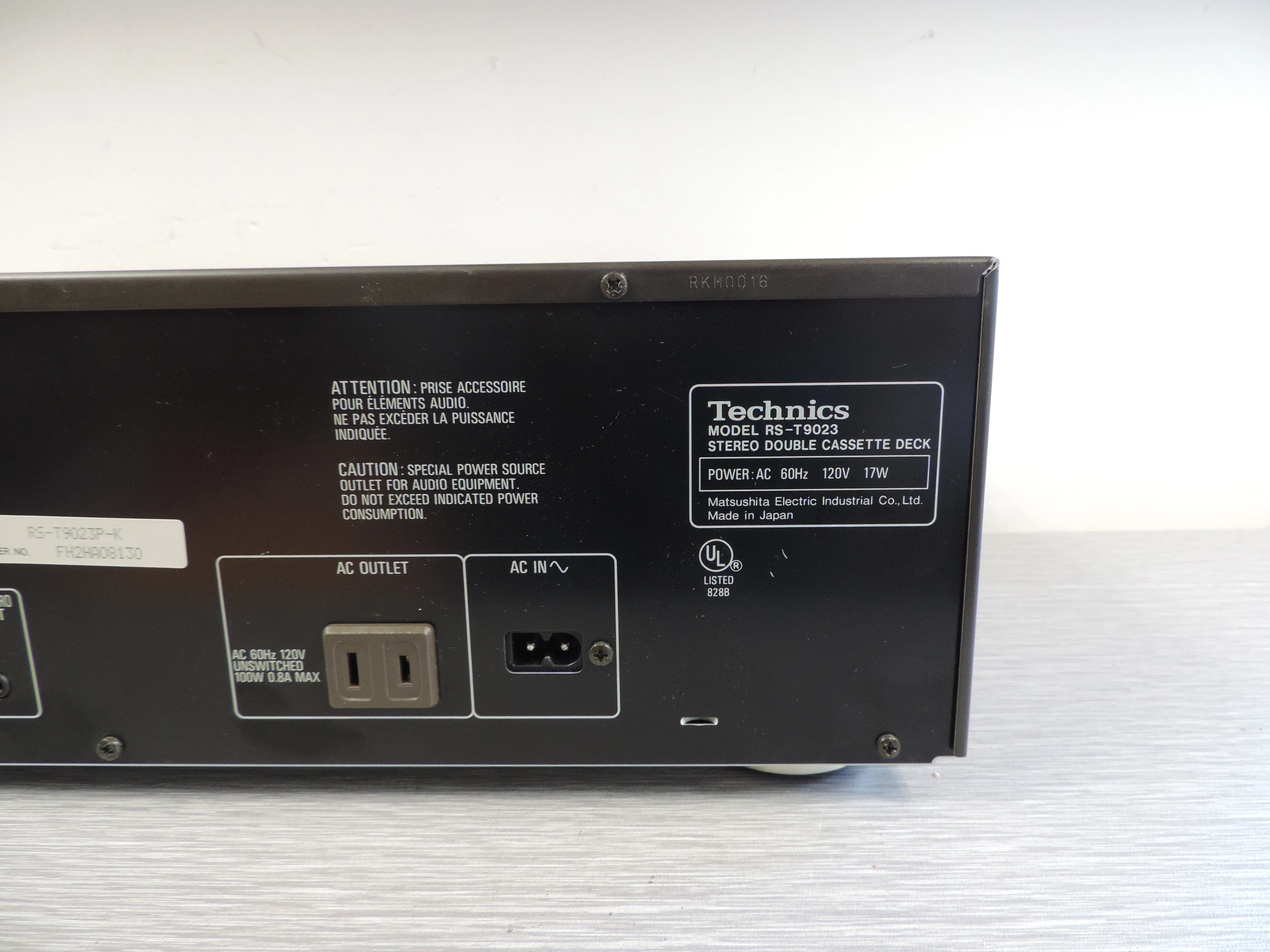 Technics RS-T9023 Double Cassette Deck - Image 12