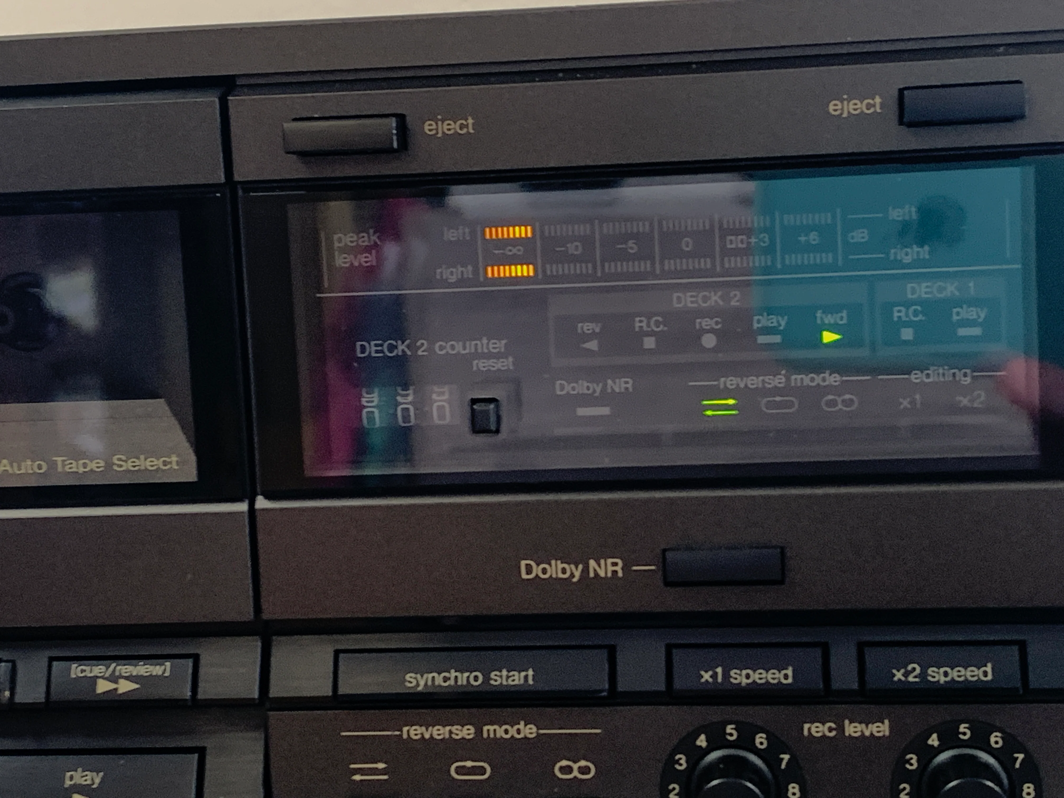 Technics RS-TR157 Double Cassette Deck - Image 5