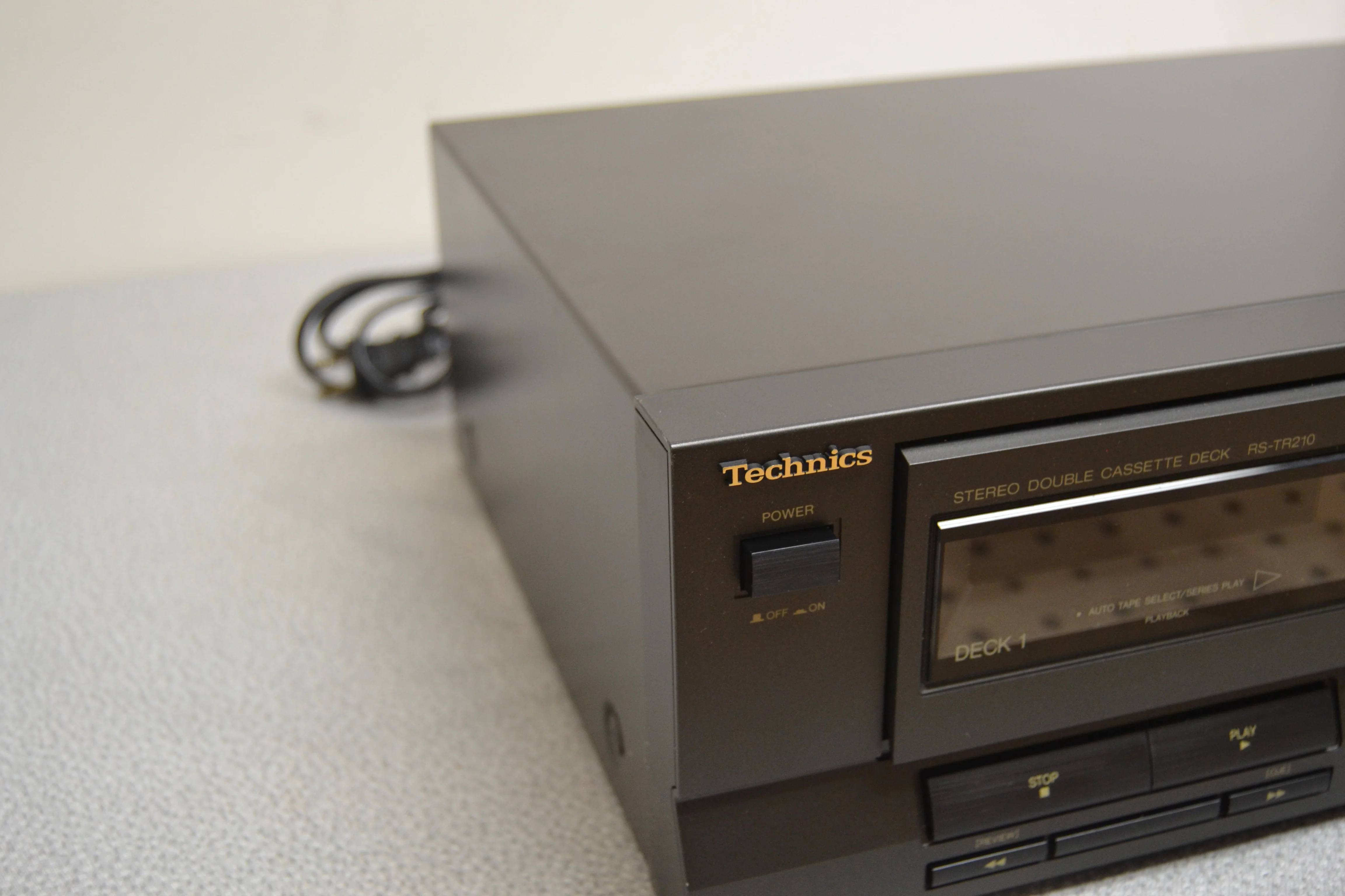 Technics RS-TR210 Double Cassette Deck * Fully Serviced * New Belts - Image 7