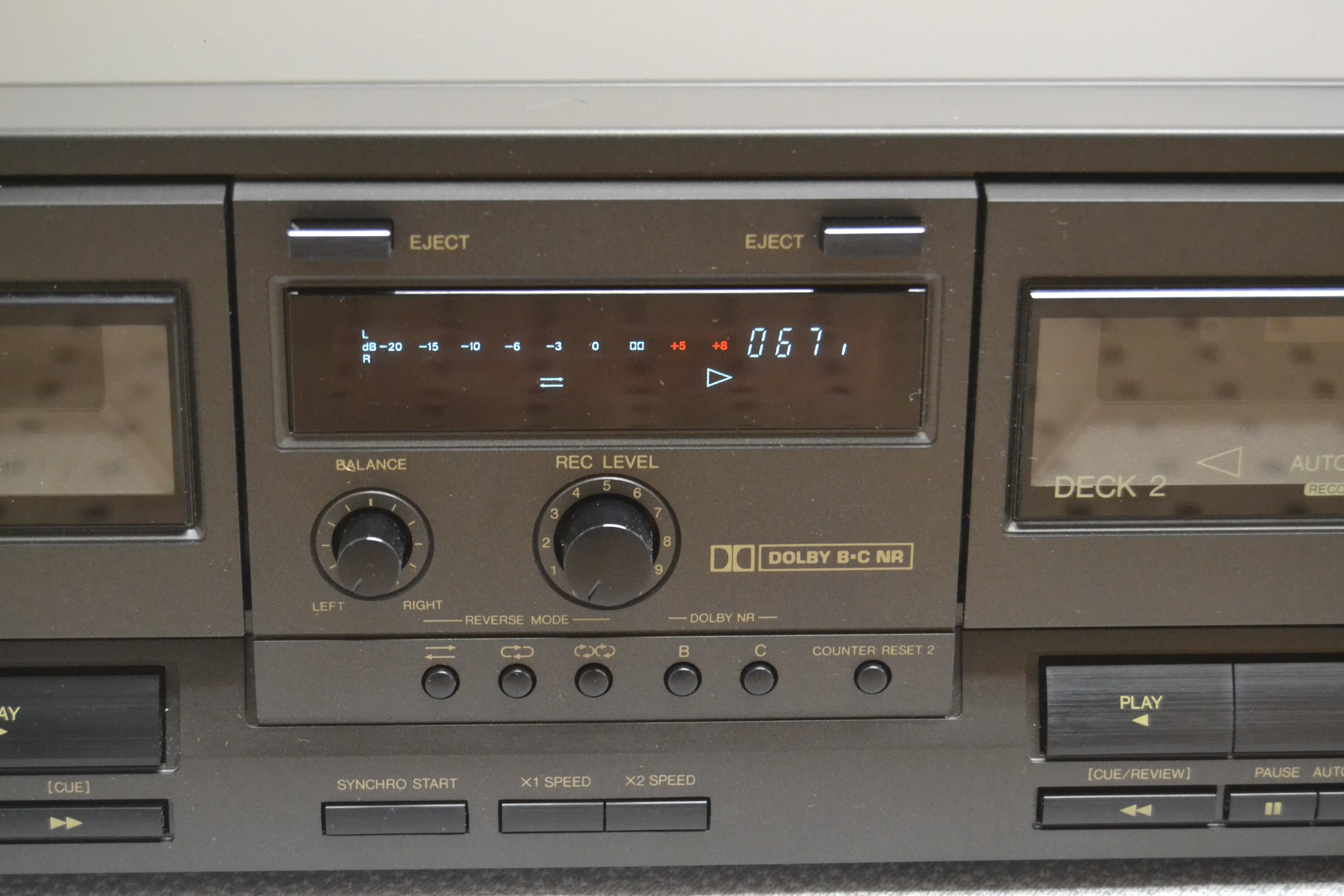 Technics RS-TR210 Double Cassette Deck * Fully Serviced * New Belts - Image 8