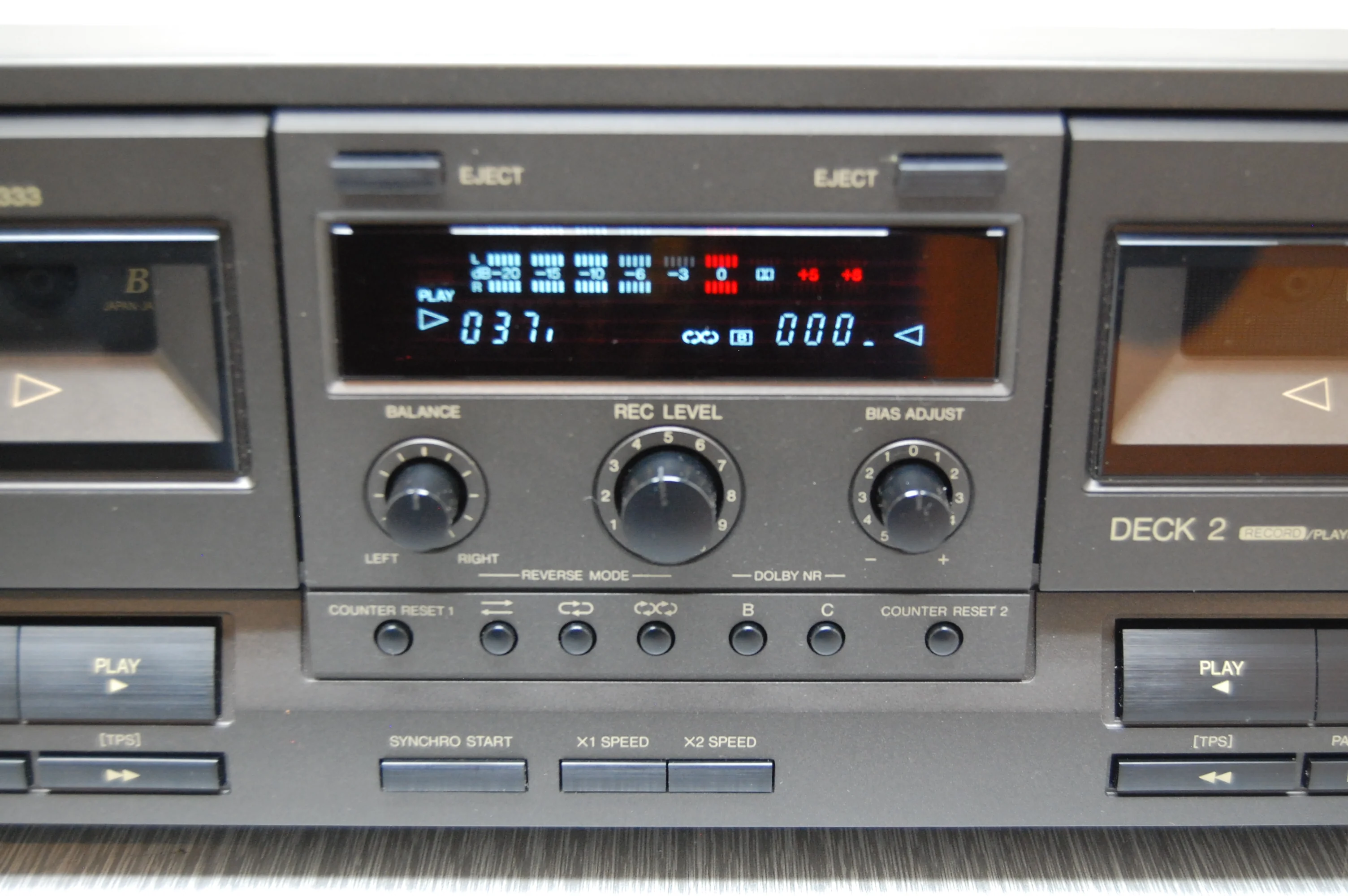 Technics RS-TR333 Double Cassette Deck - Image 9