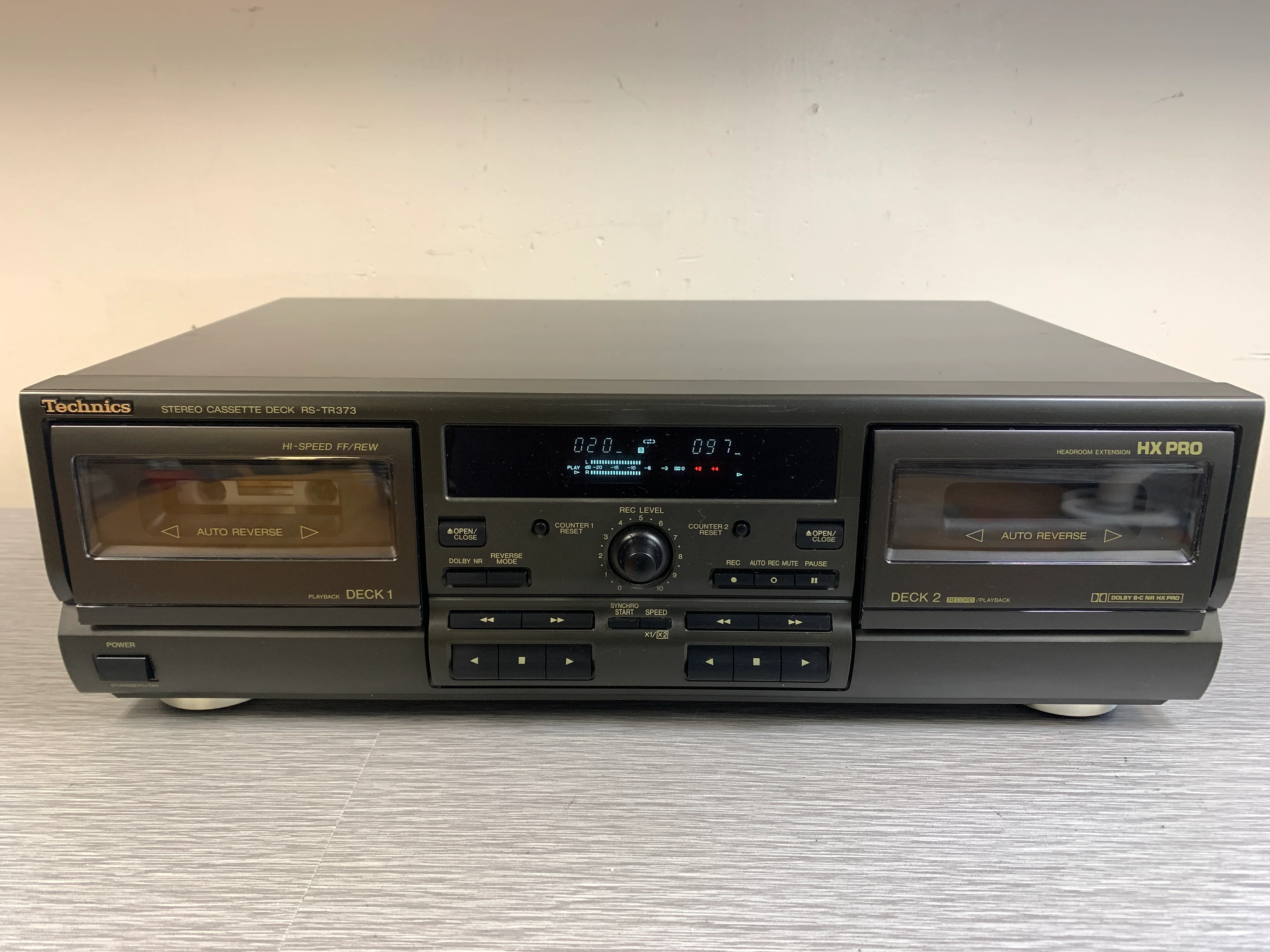 Technics RS-TR373 Double Cassette Deck