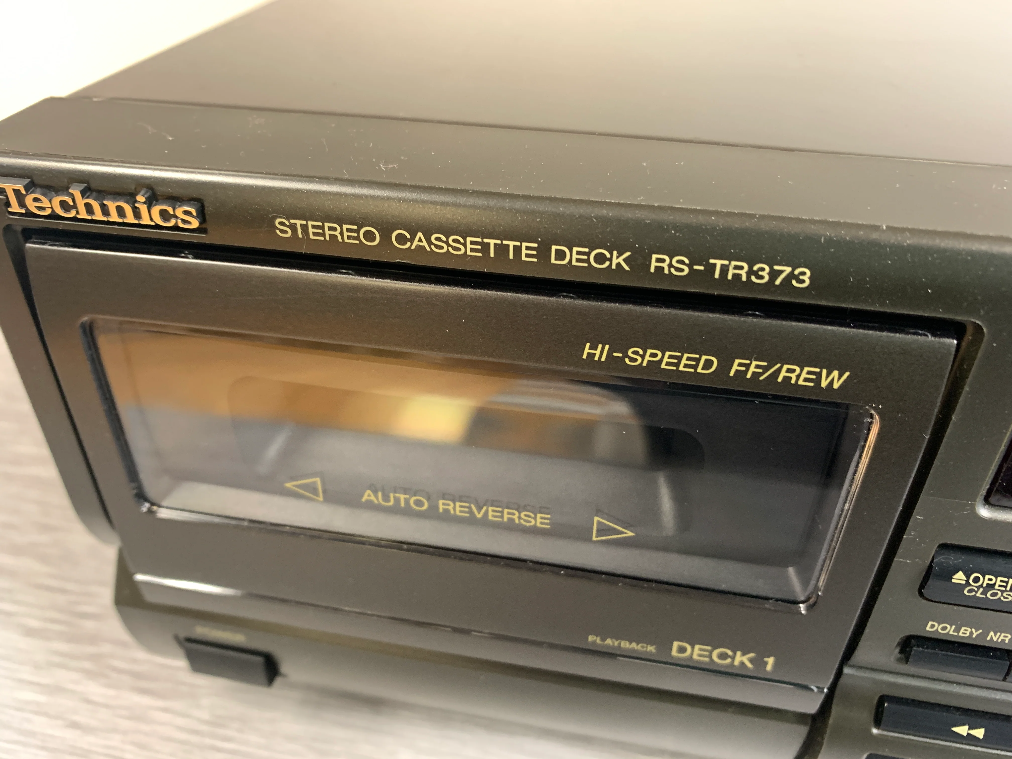 Technics RS-TR373 Double Cassette Deck - Image 9